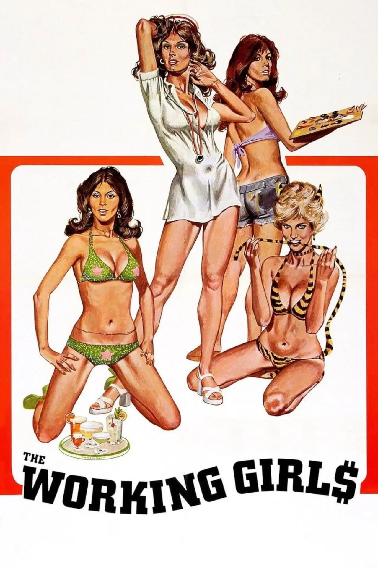 Movie poster "The Working Girls"