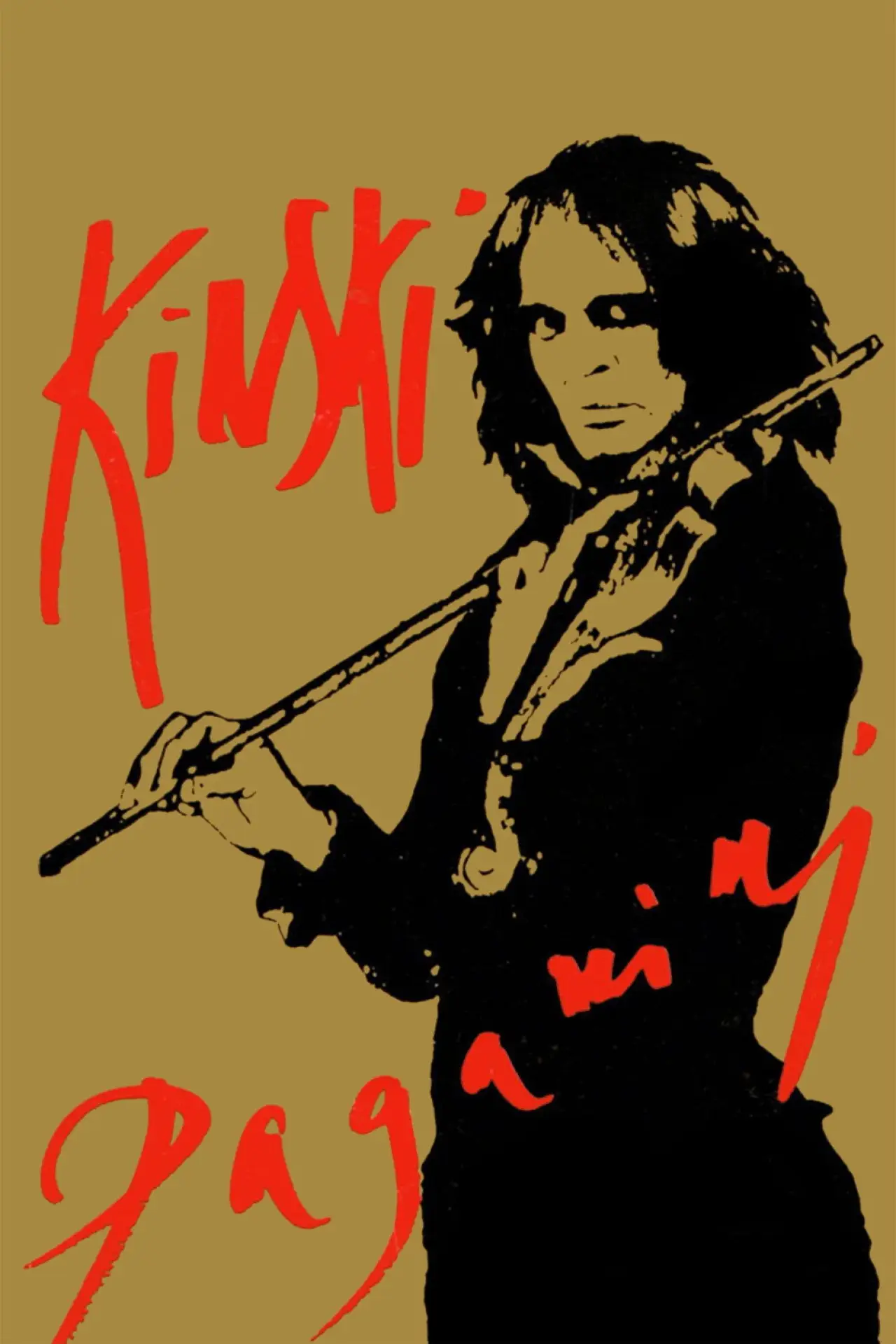 Movie poster "Paganini"