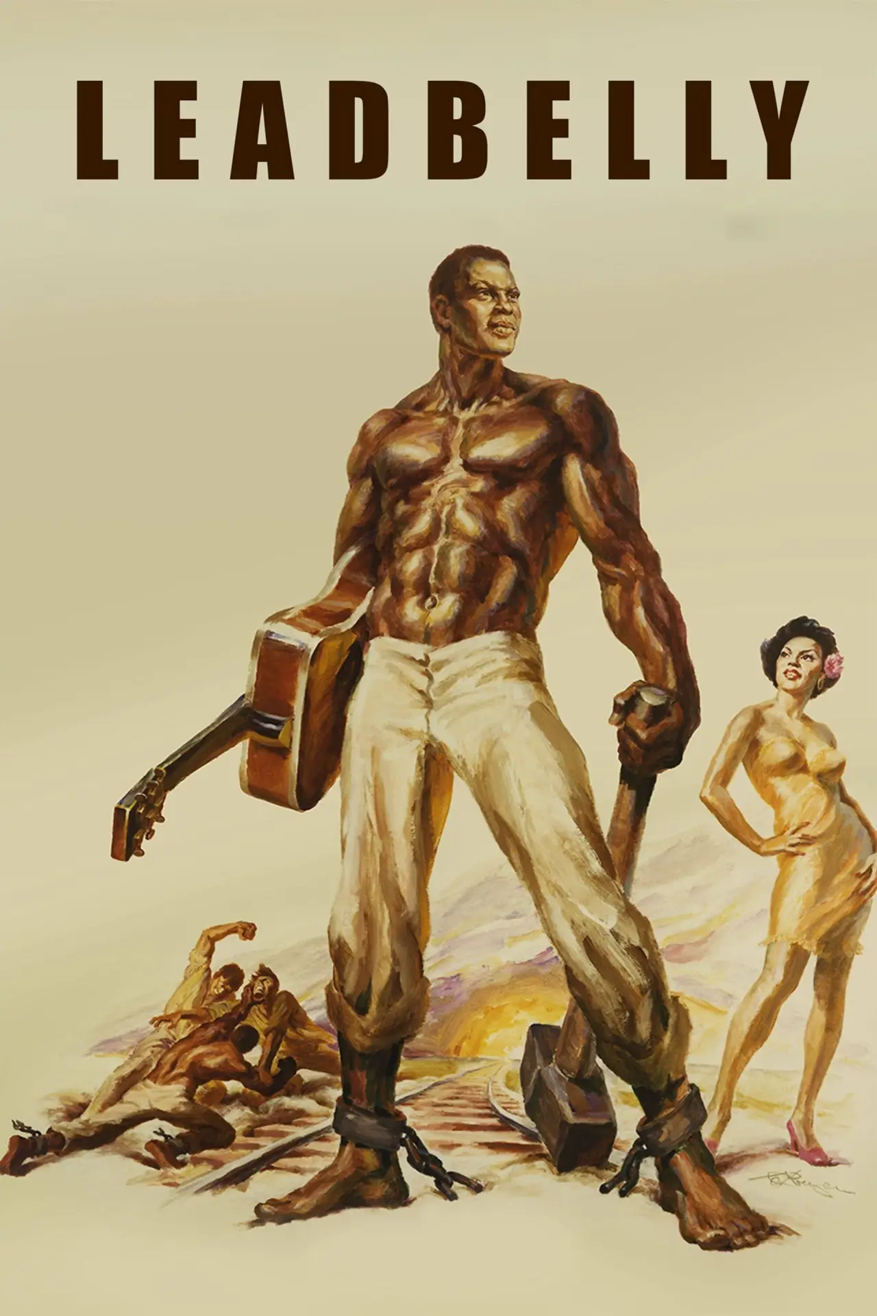 Movie poster "Leadbelly"