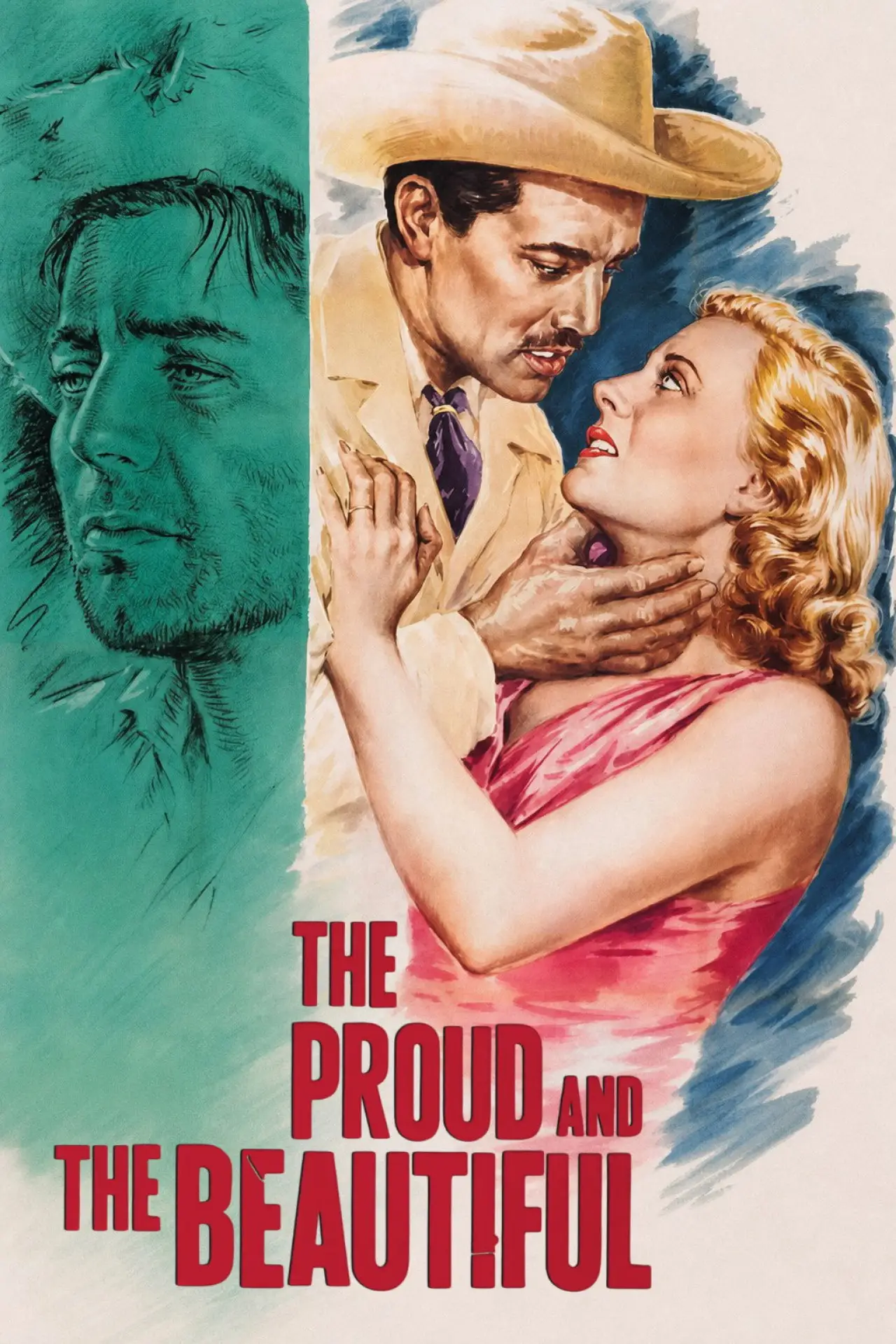 Movie poster "The Proud and the Beautiful"