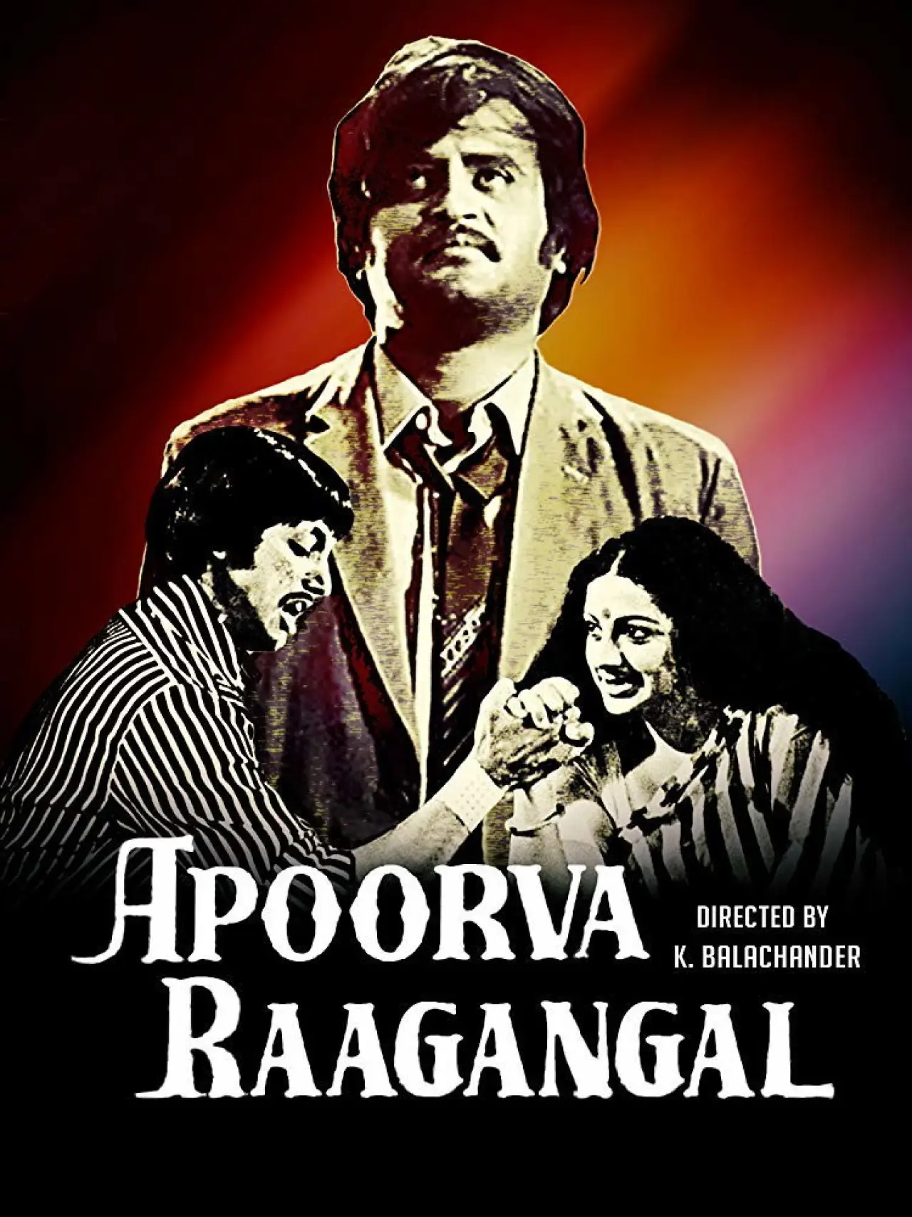 Movie poster "Apoorva Raagangal"
