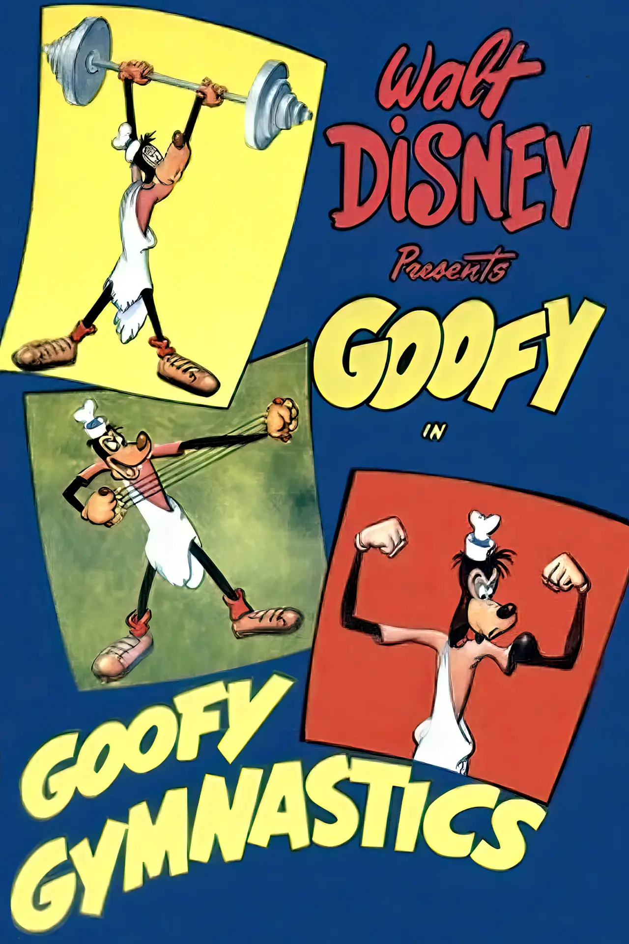 Movie poster "Goofy Gymnastics"