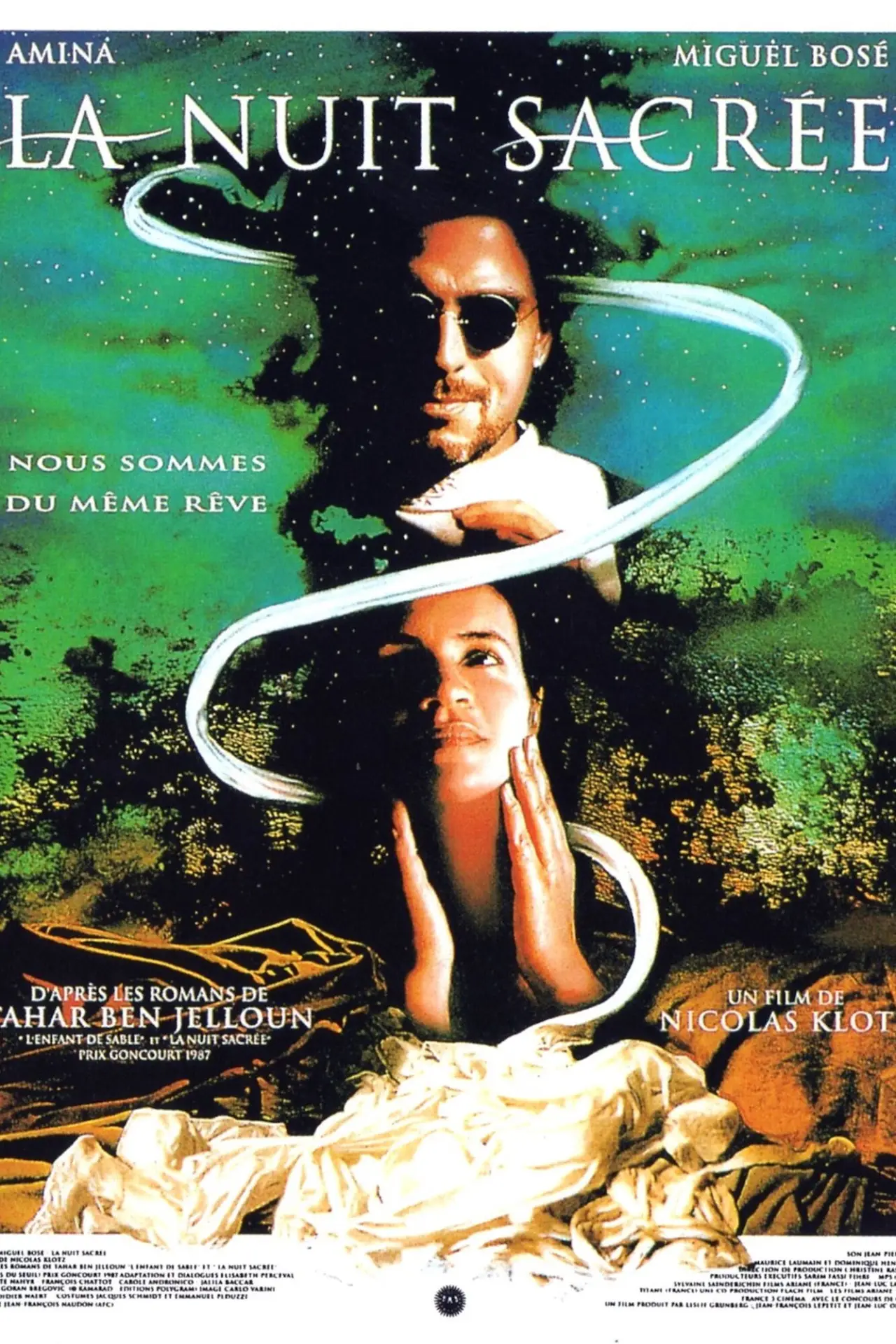 Movie poster "La nuit sacrée"