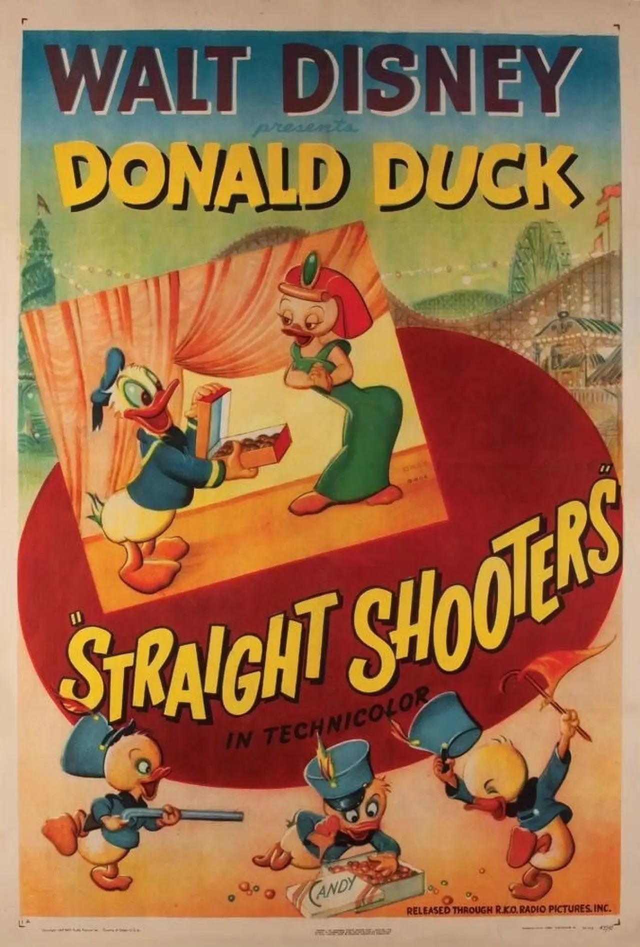 Movie poster "Straight Shooters"