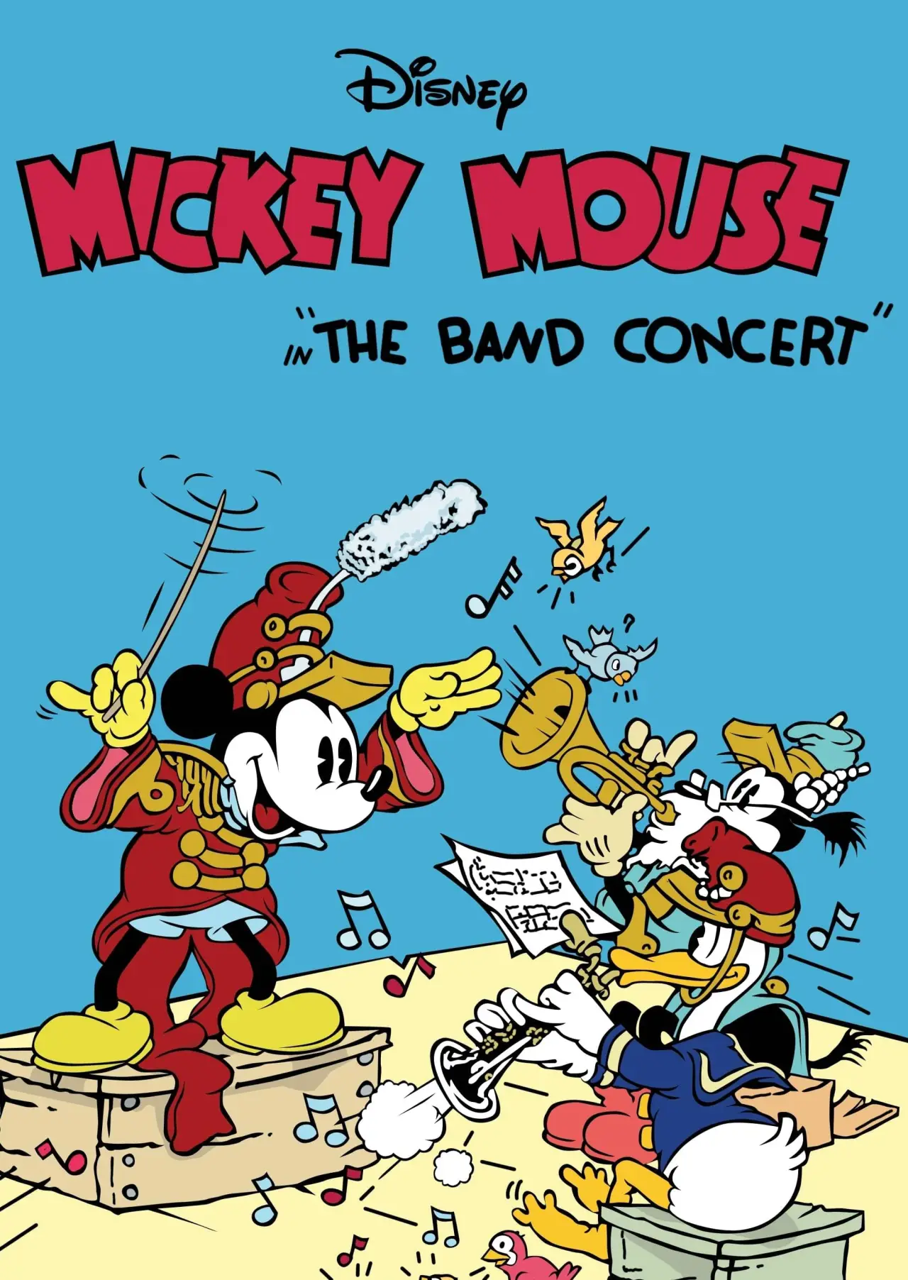 Movie poster "The Band Concert"