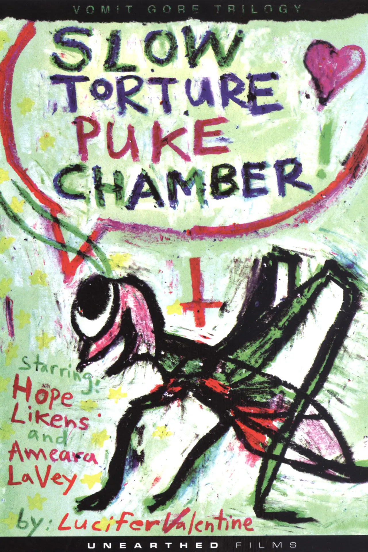 Movie poster "Slow Torture Puke Chamber!"