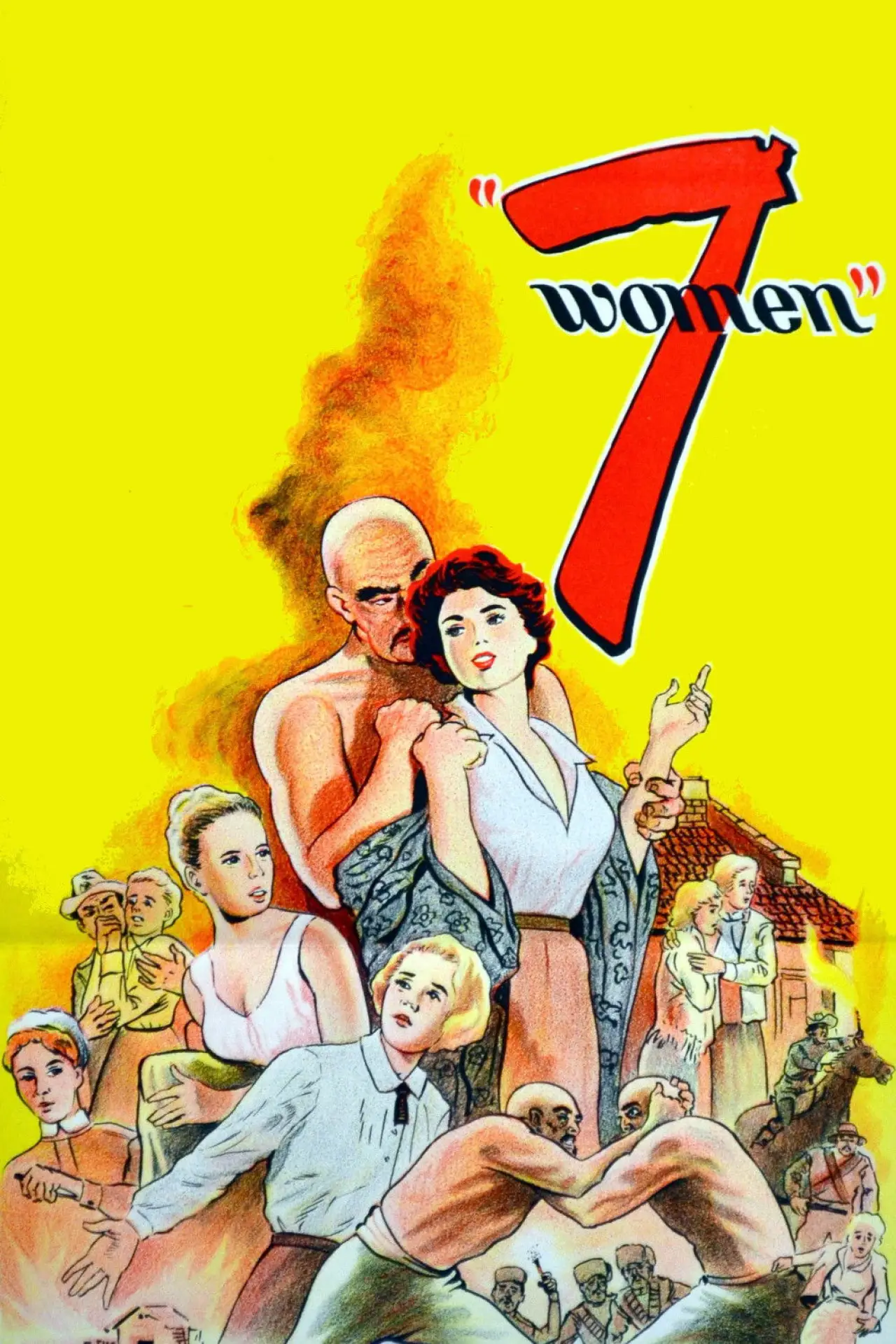 Movie poster "7 Women"