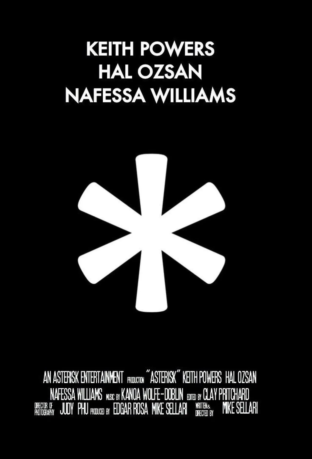 Movie poster "Asterisk"