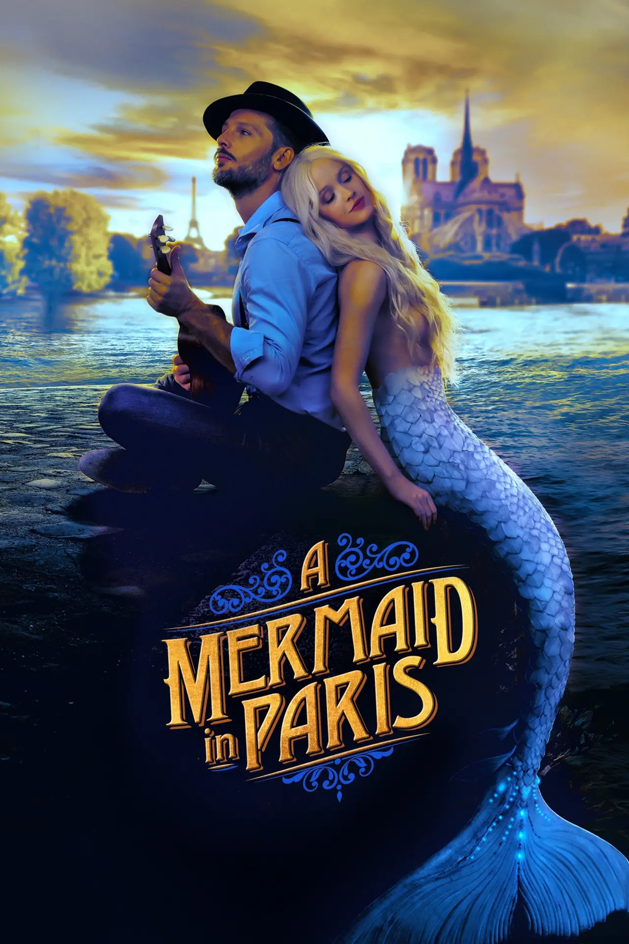 Movie poster "A Mermaid in Paris"