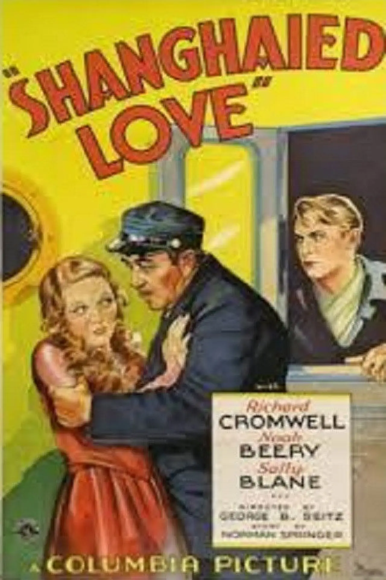 Movie poster "Shanghaied Love"