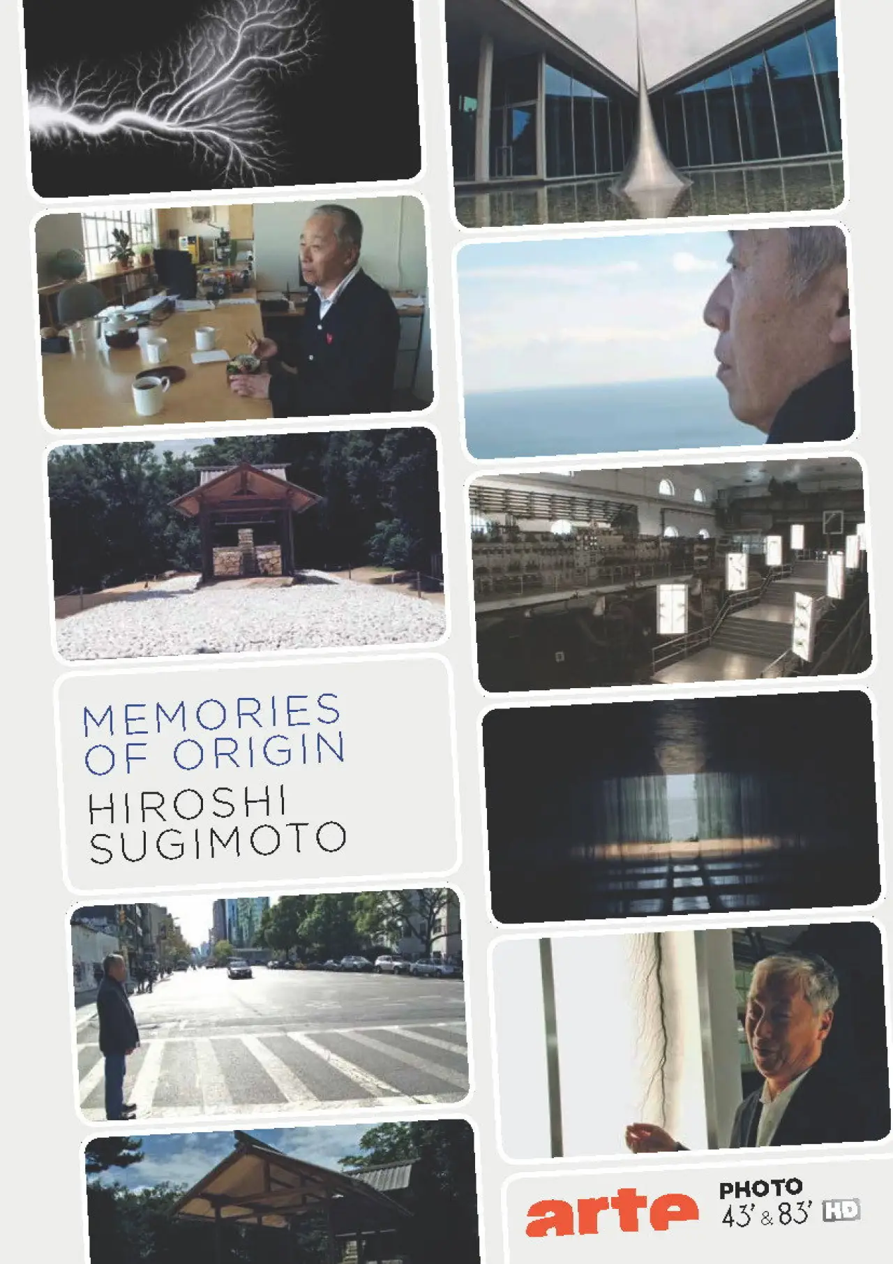 Movie poster "Memories of Origin: Hiroshi Sugimoto"
