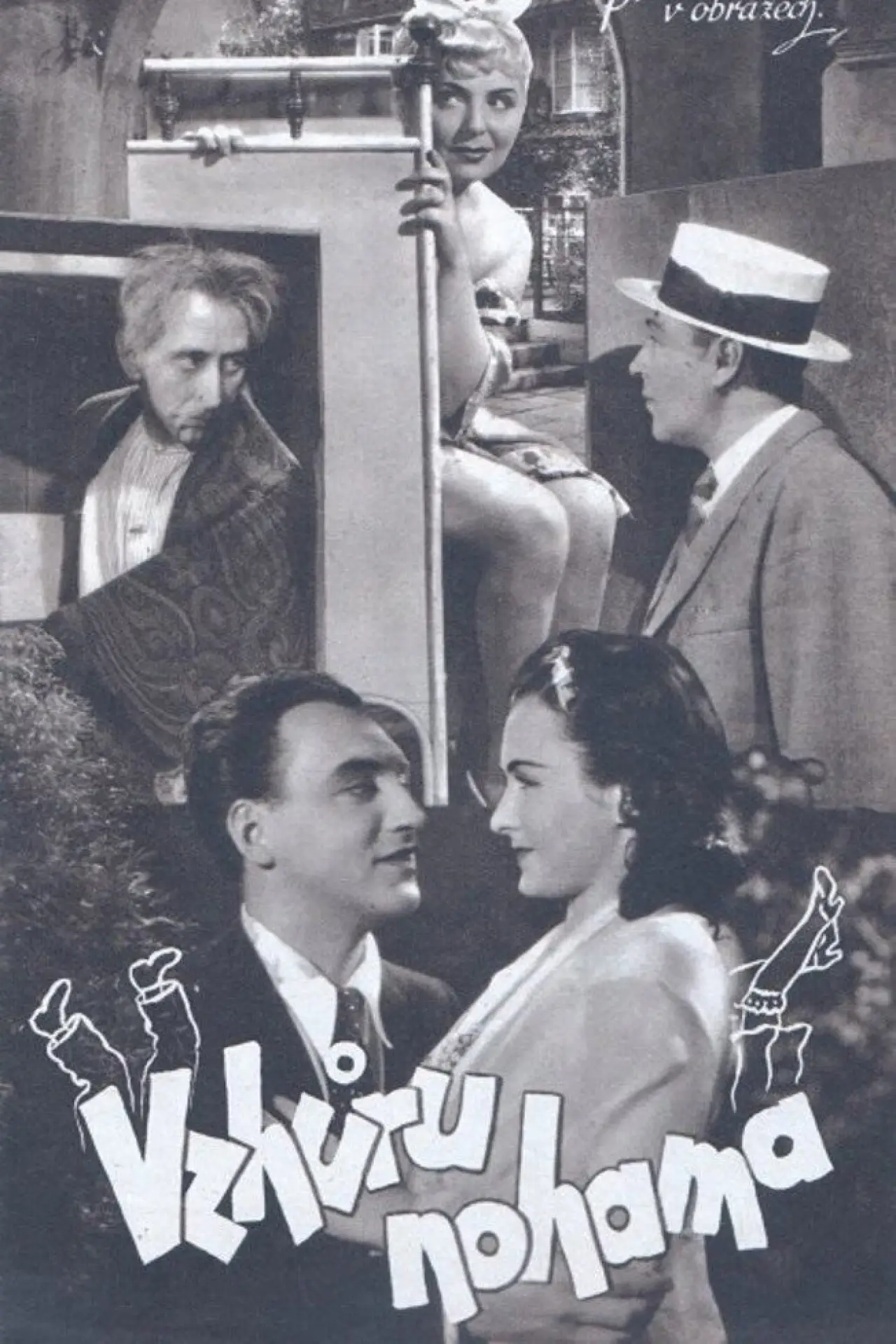 Movie poster "Vzhůru nohama"