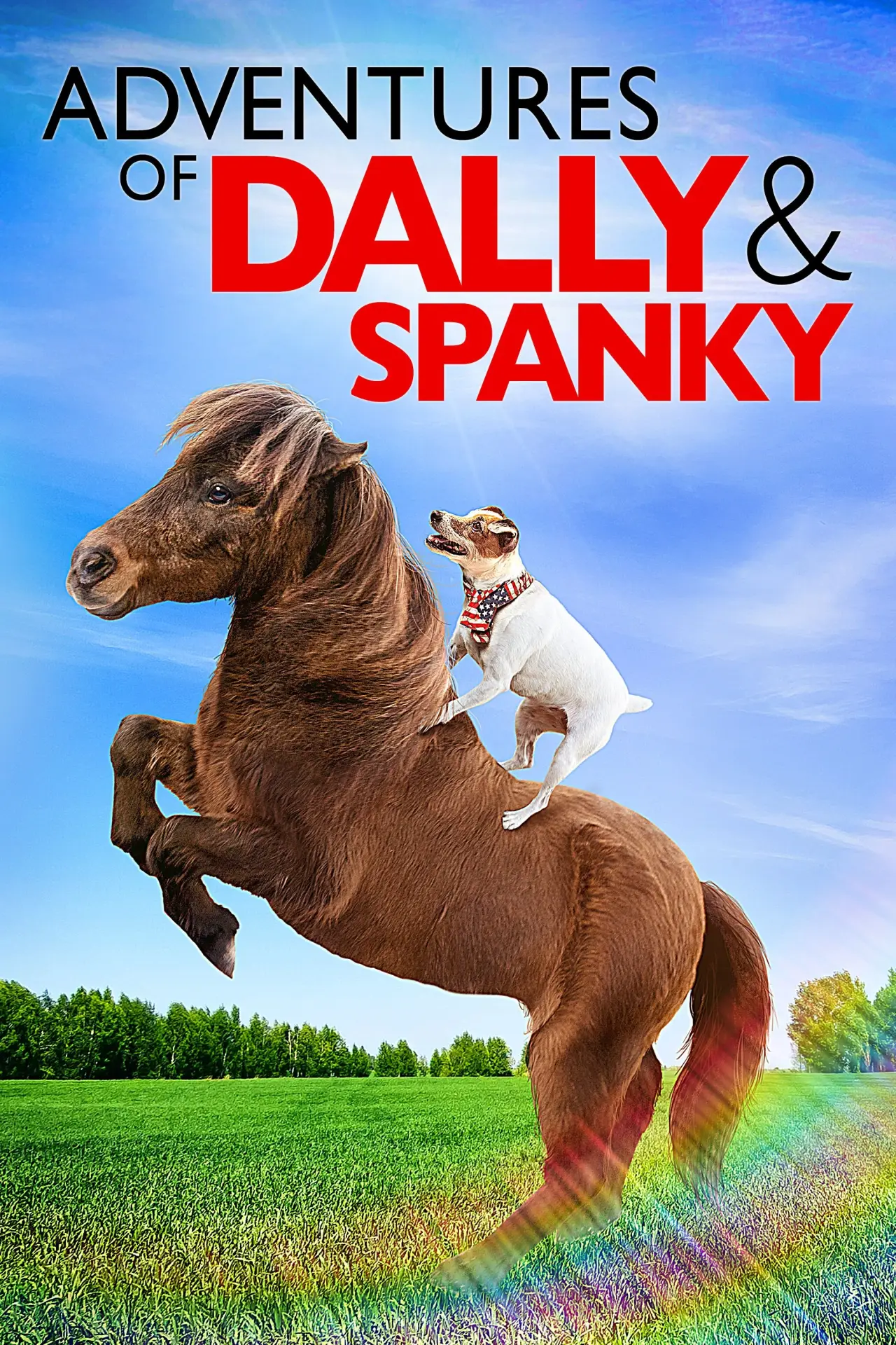 Movie poster "Adventures of Dally and Spanky"