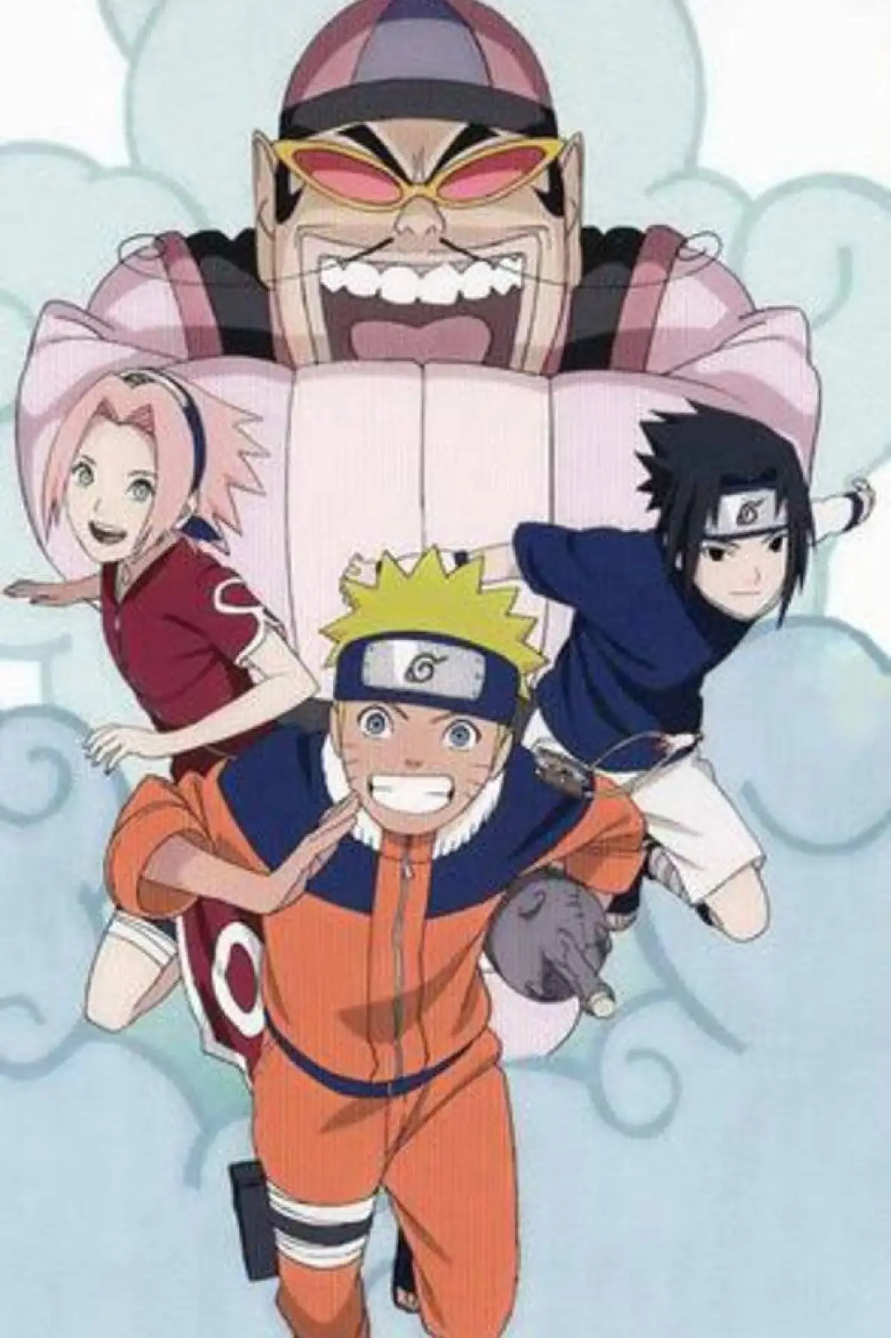 Movie poster "Naruto OVA 7: Naruto, the Genie, and the Three Wishes, Believe It!"