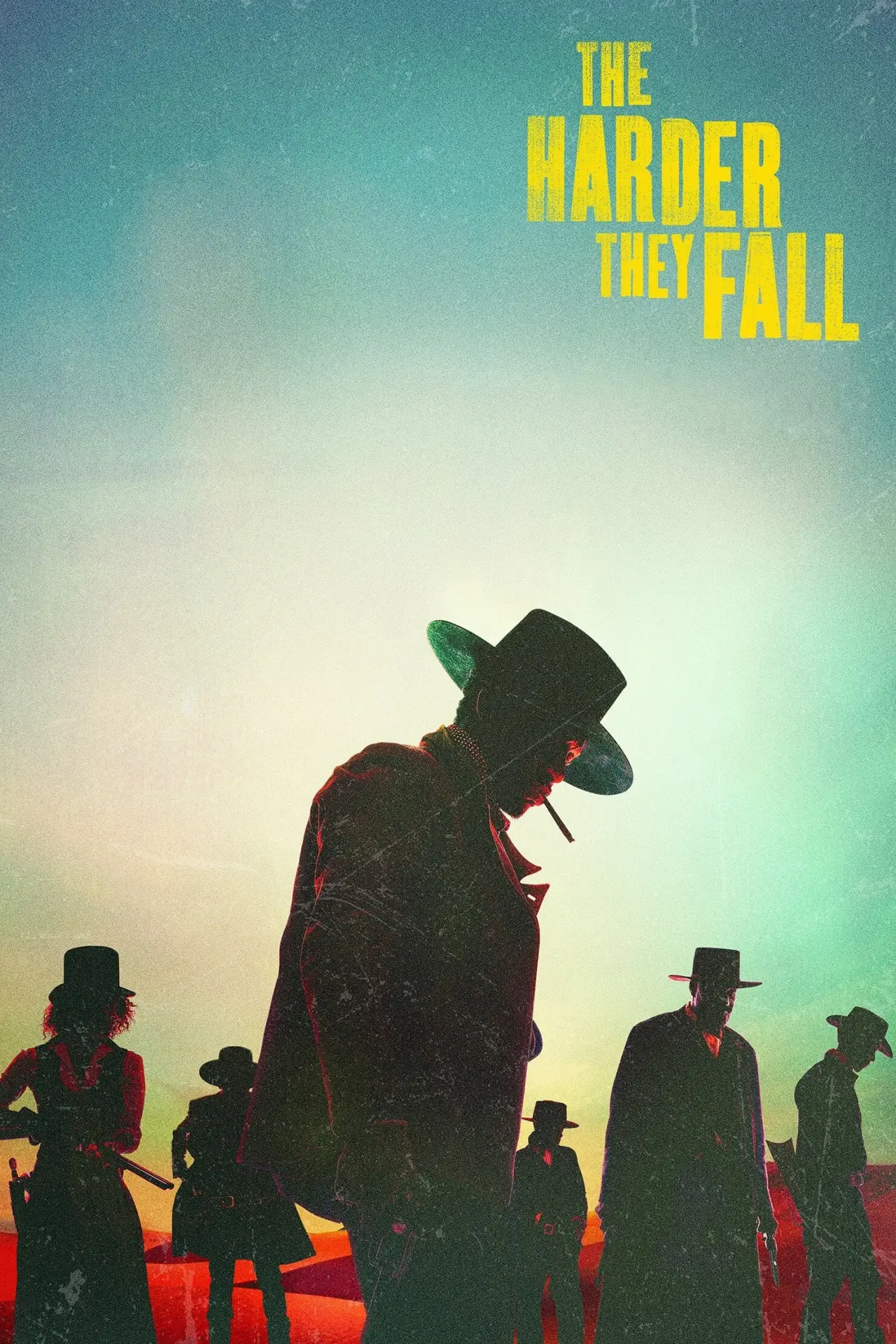 Movie poster "The Harder They Fall"