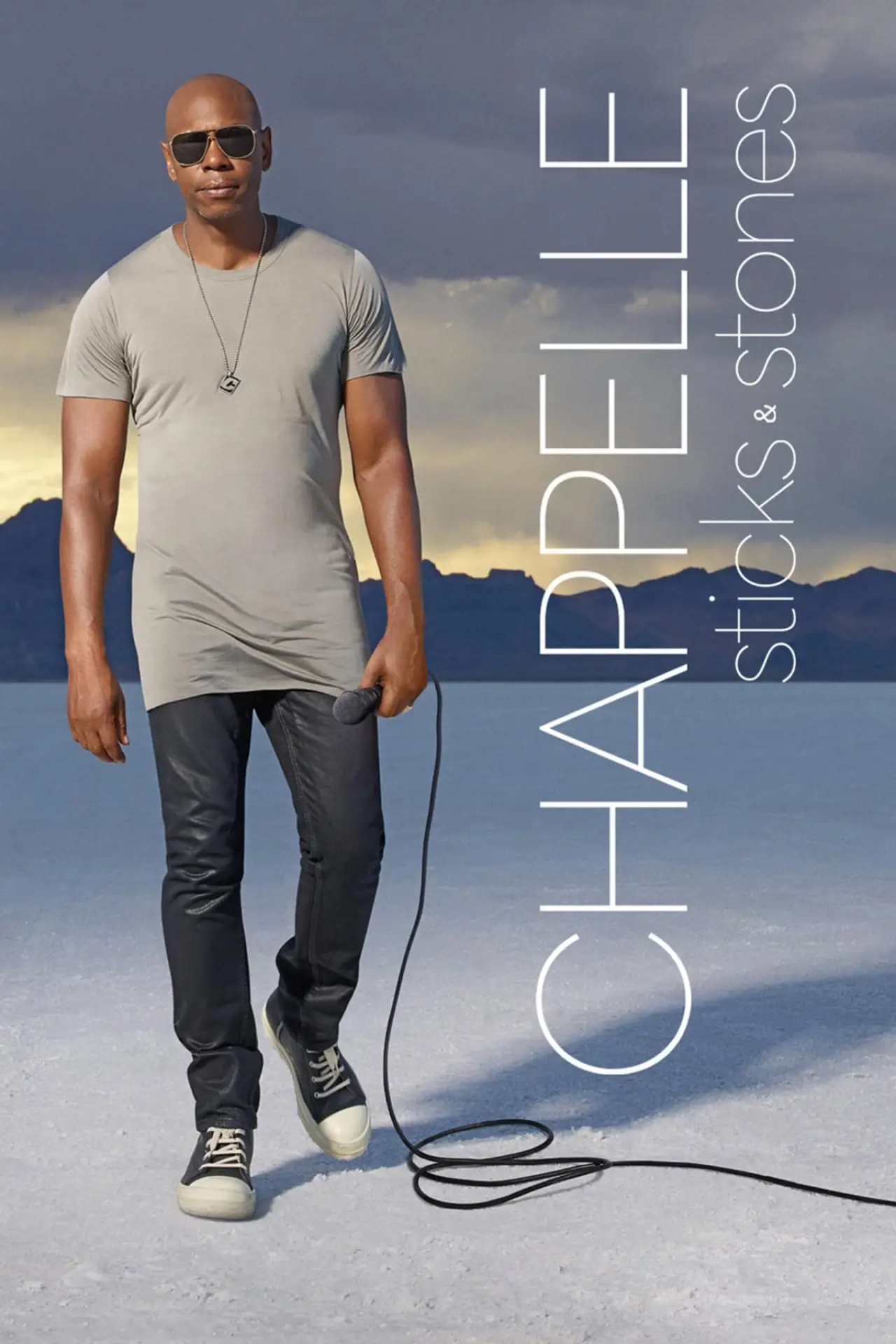 Movie poster "Dave Chappelle: Sticks & Stones"