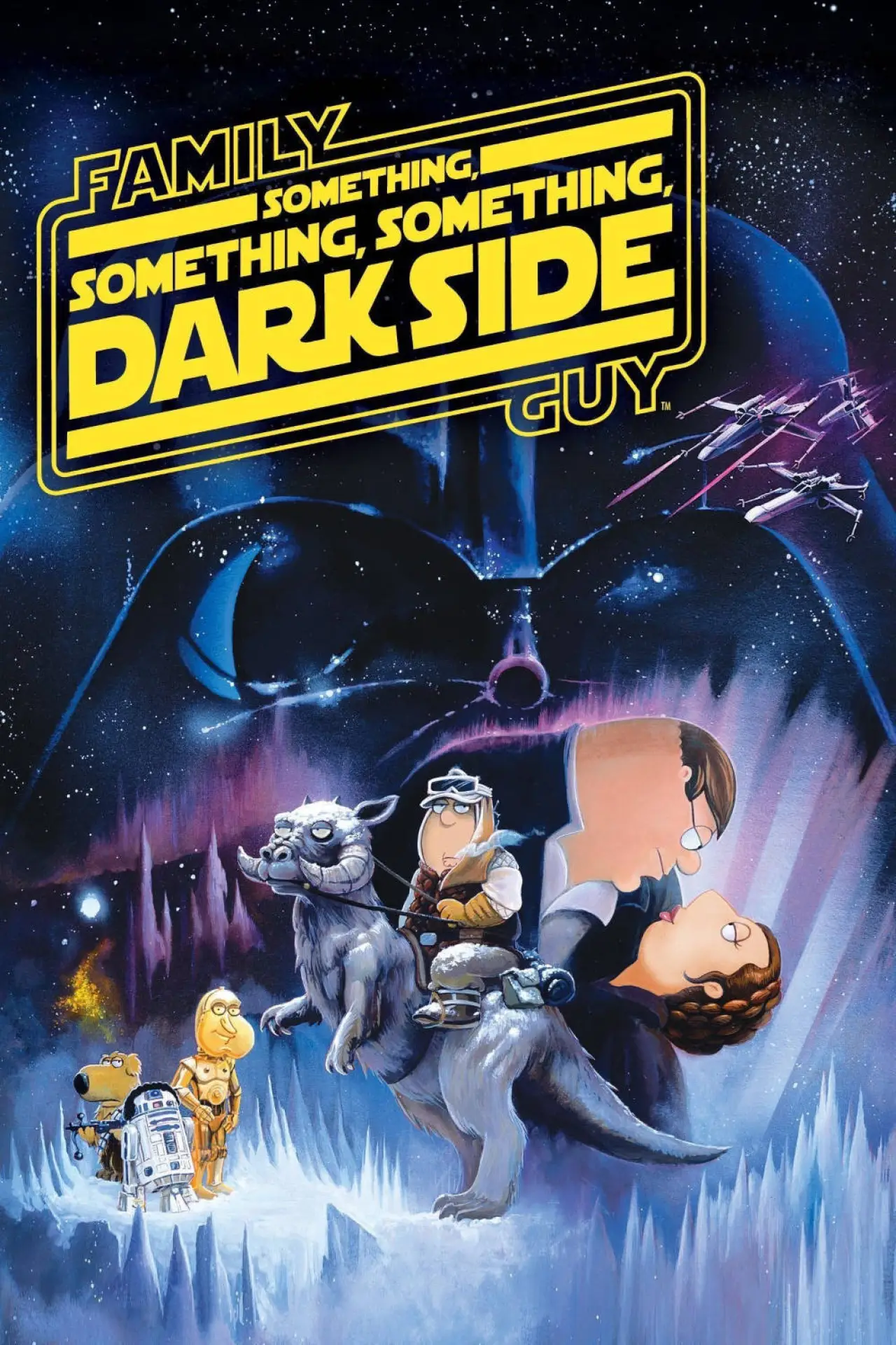 Movie poster "Family Guy Presents: Something, Something, Something, Dark Side"