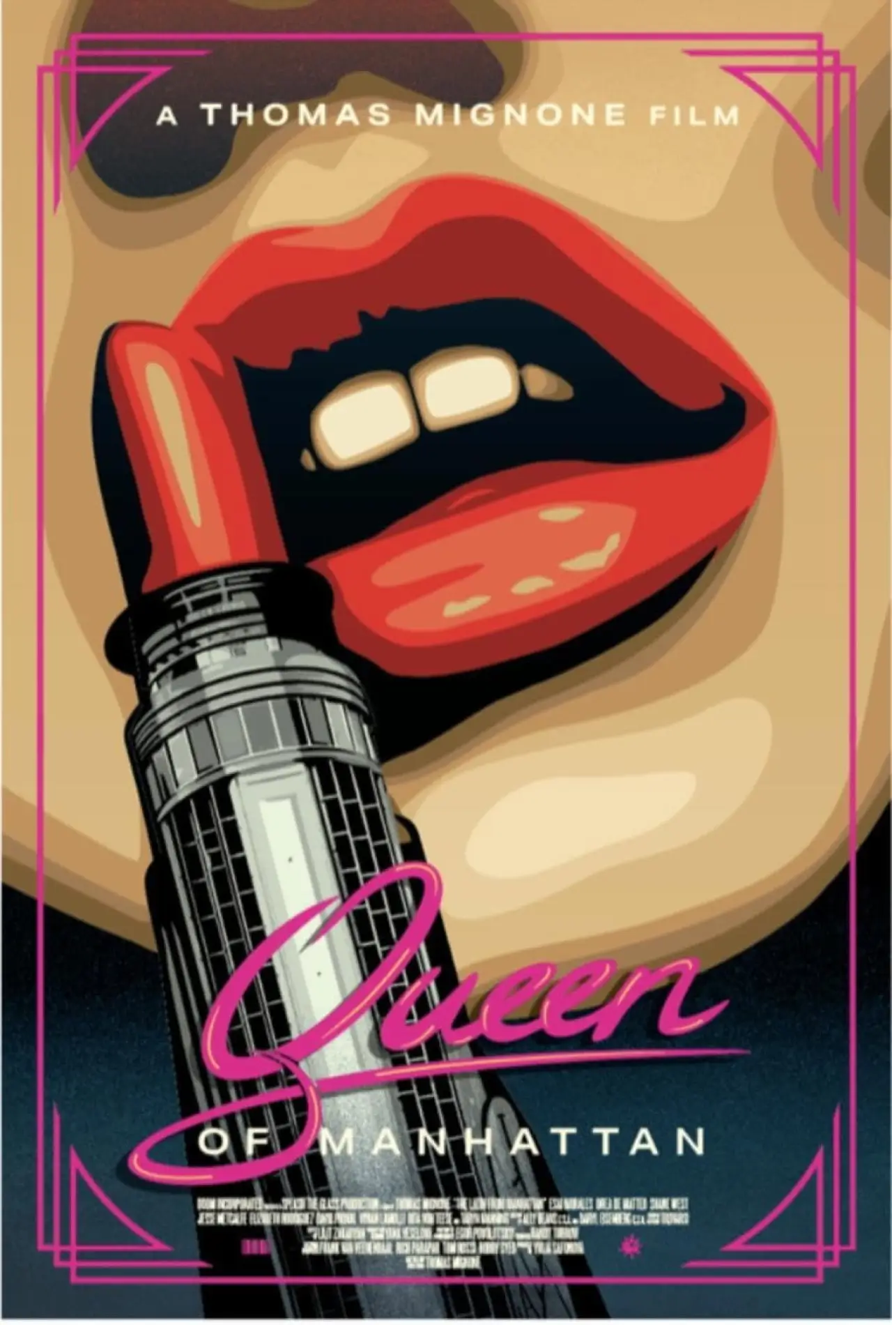 Movie poster "Queen of Manhattan"