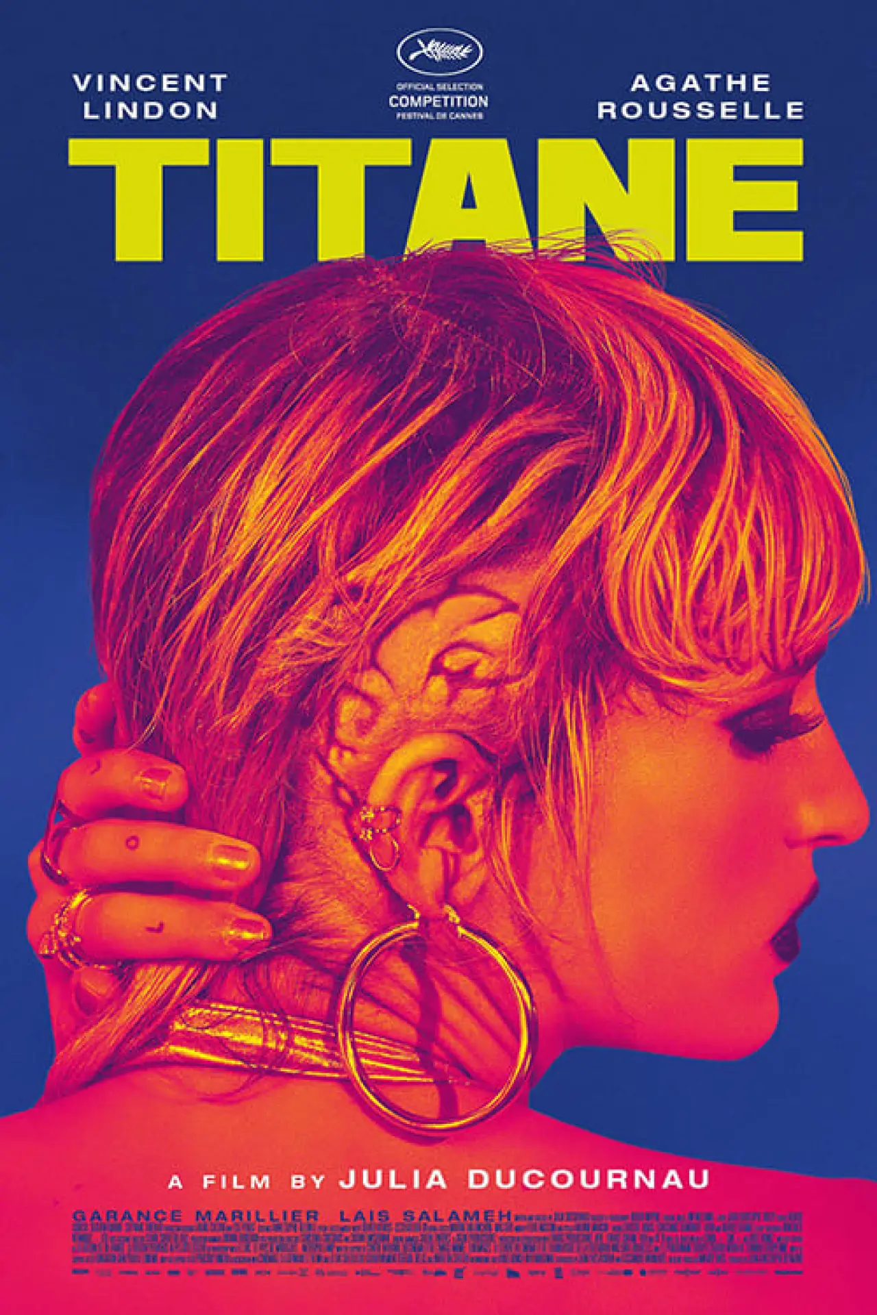 Movie poster "Titane"
