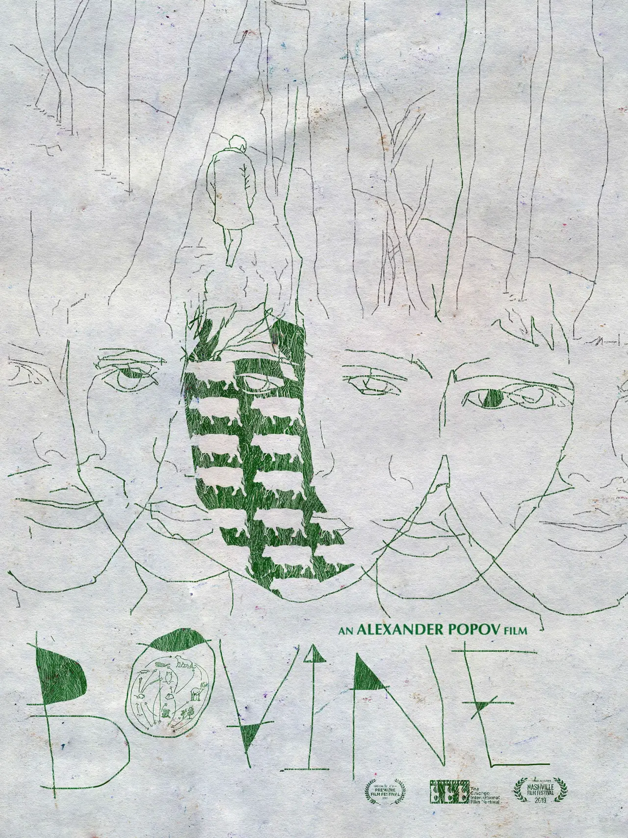 Movie poster "Bovine"