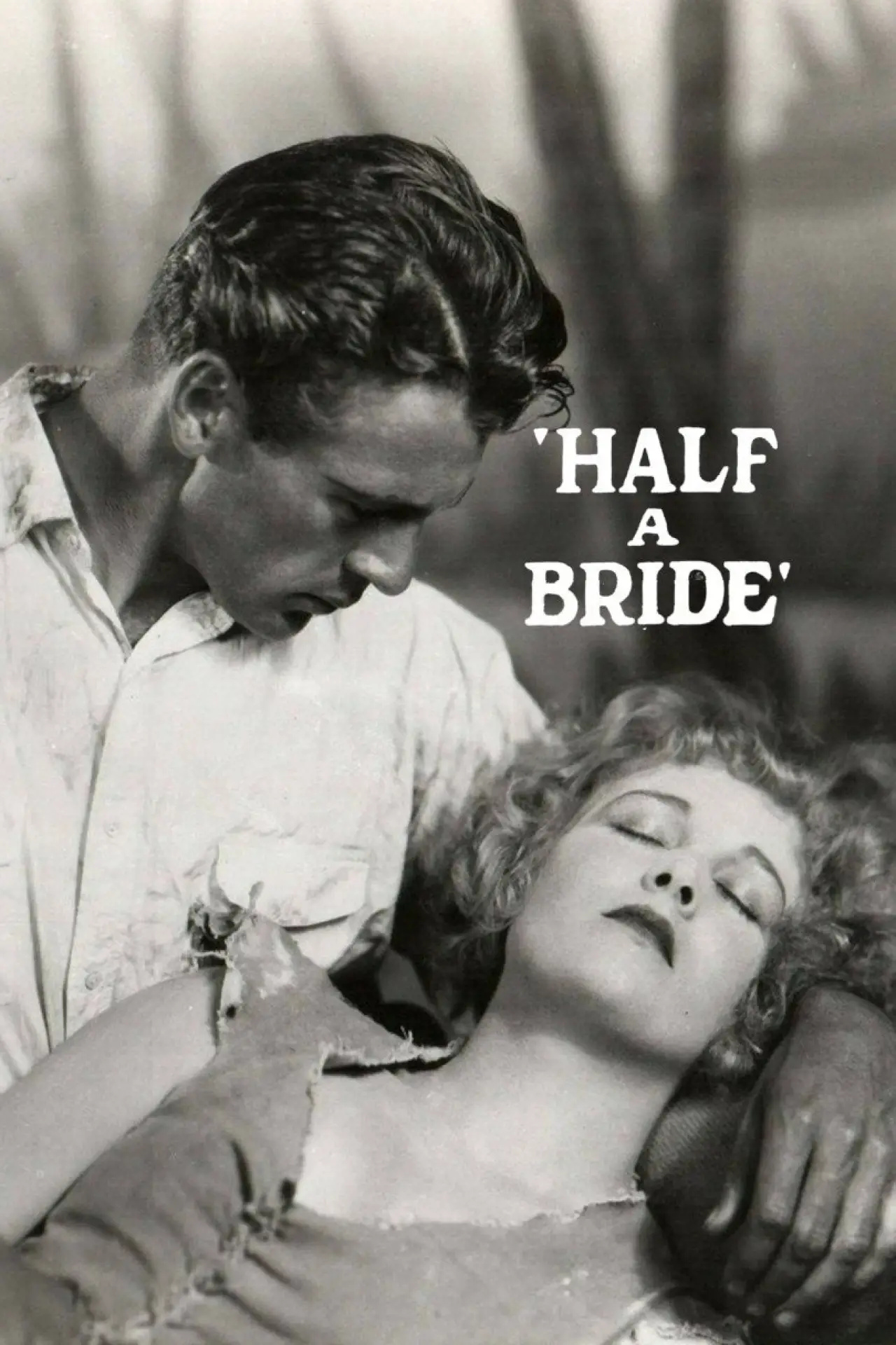 Movie poster "Half a Bride"
