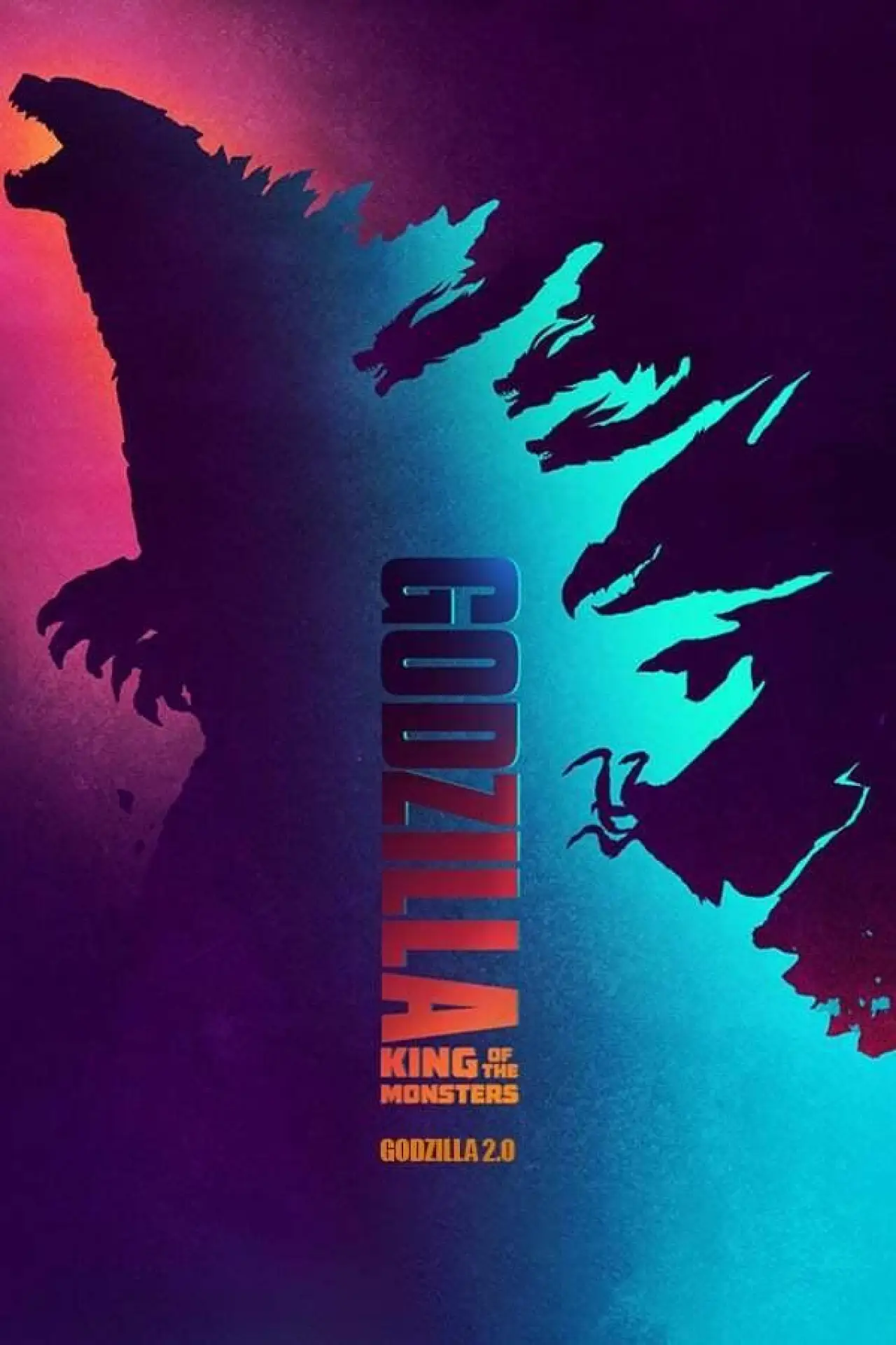 Movie poster "Godzilla: King of the Monsters - Godzilla 2.0"