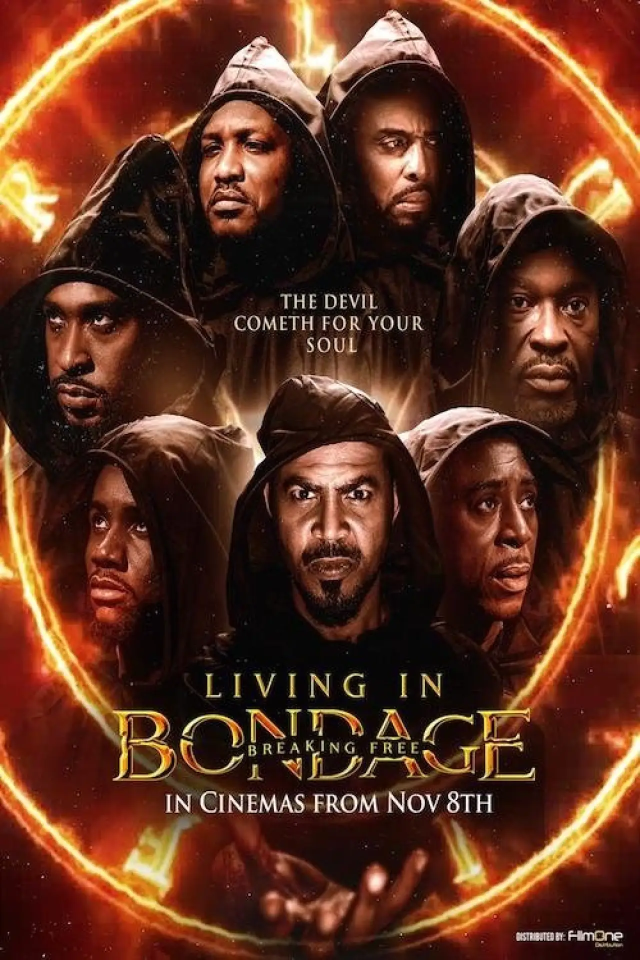 Movie poster "Living in Bondage: Breaking Free"