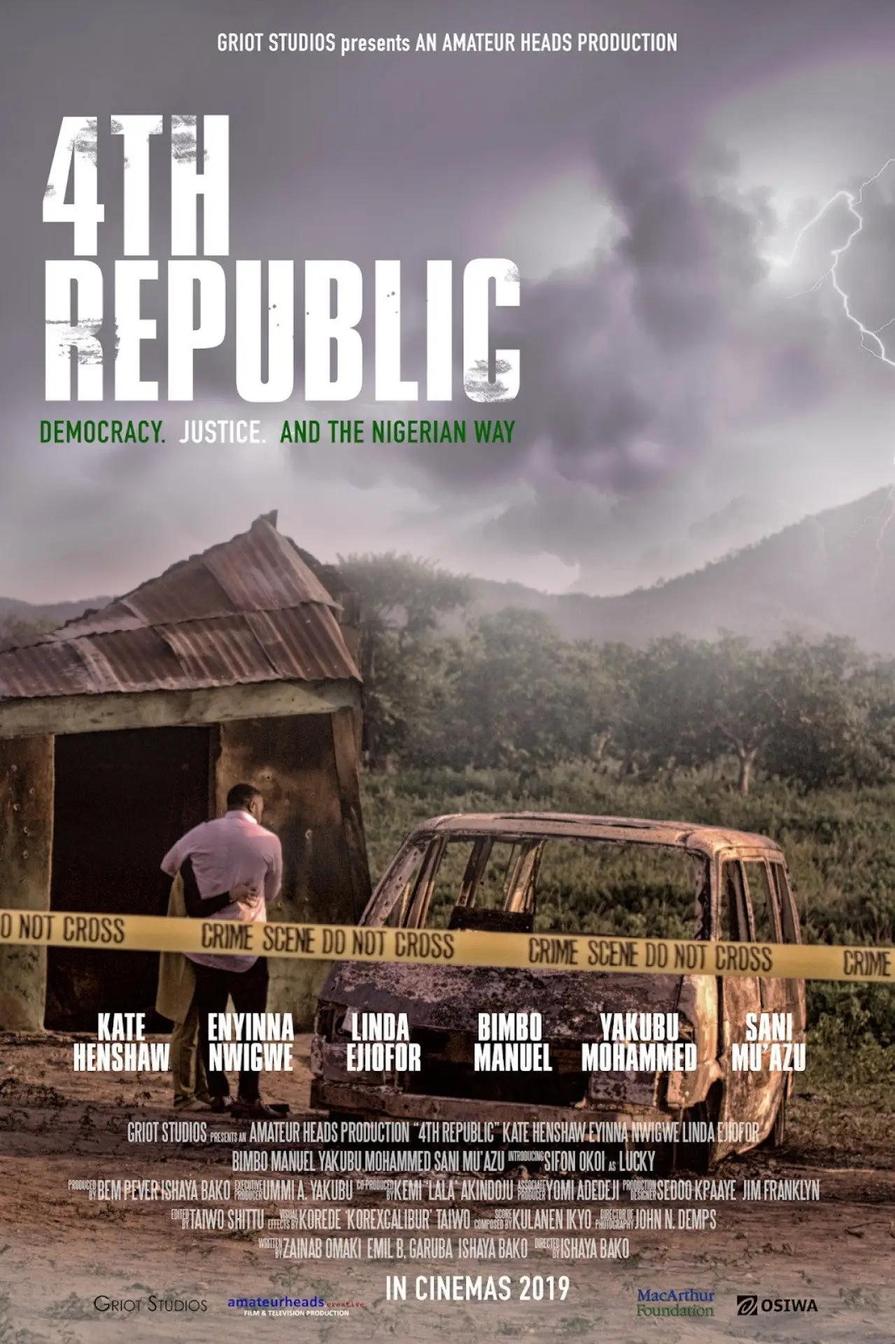 Movie poster "4th Republic"