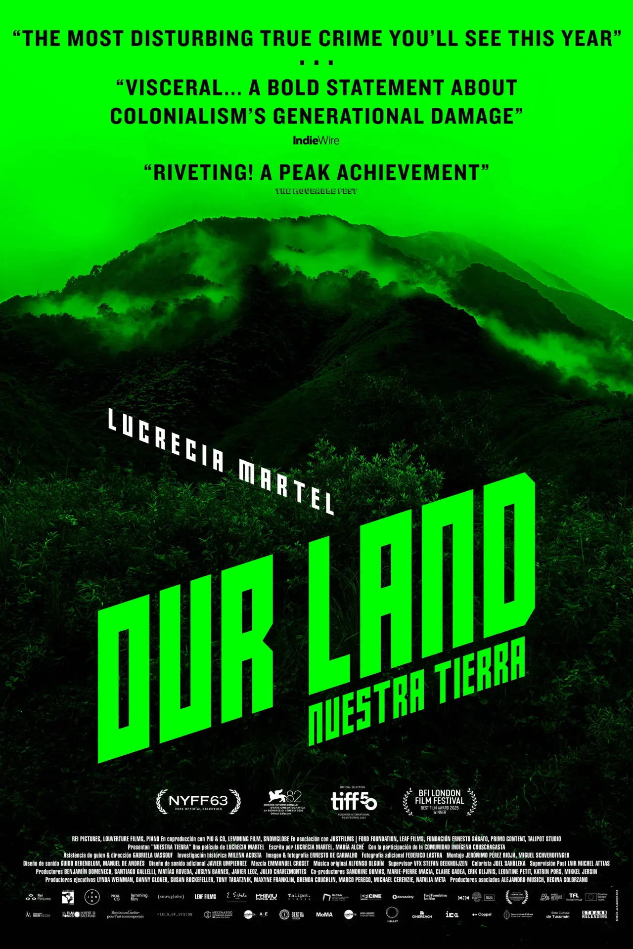 Movie poster "Our Land"
