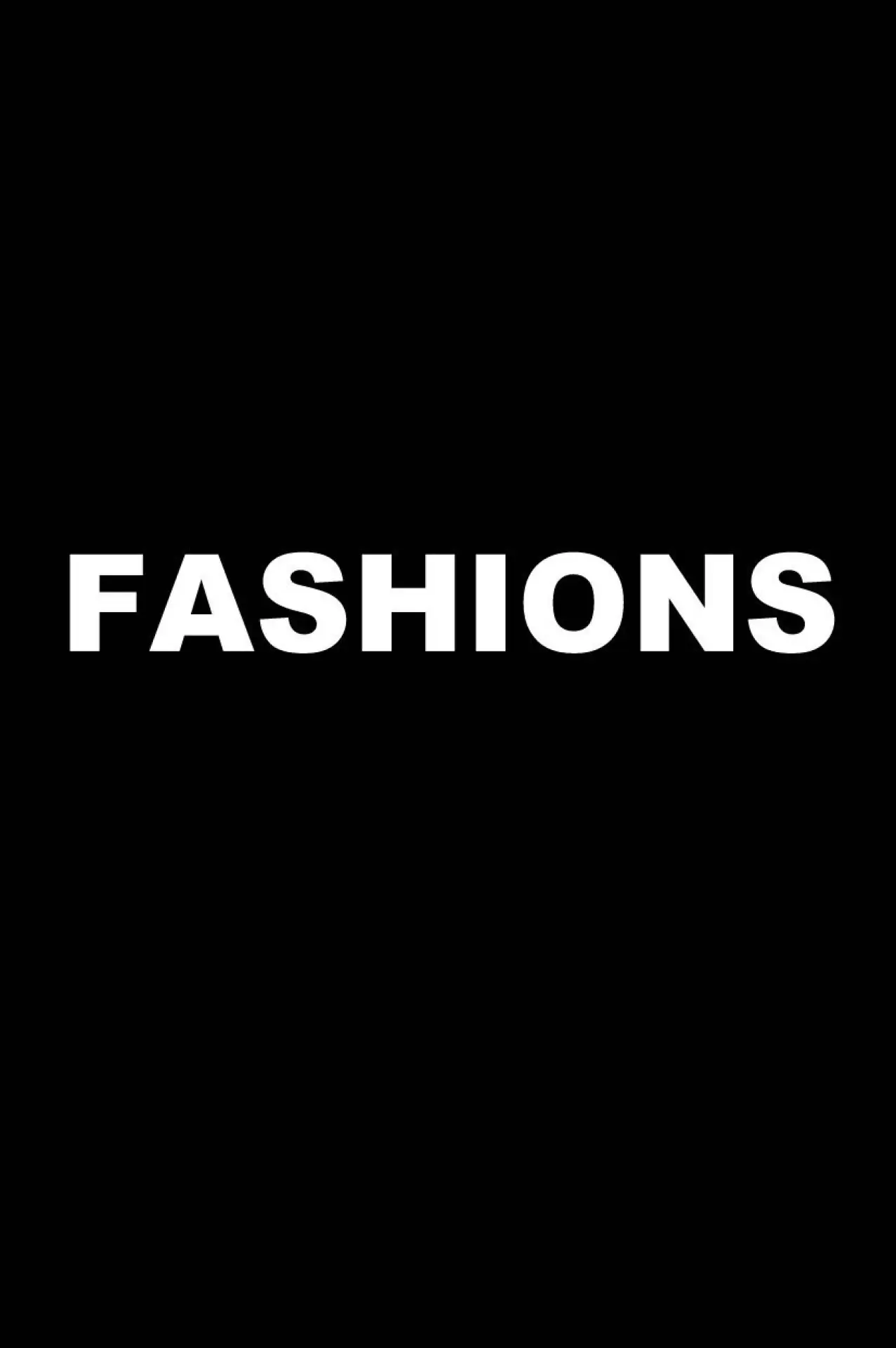Movie poster "Fashions"
