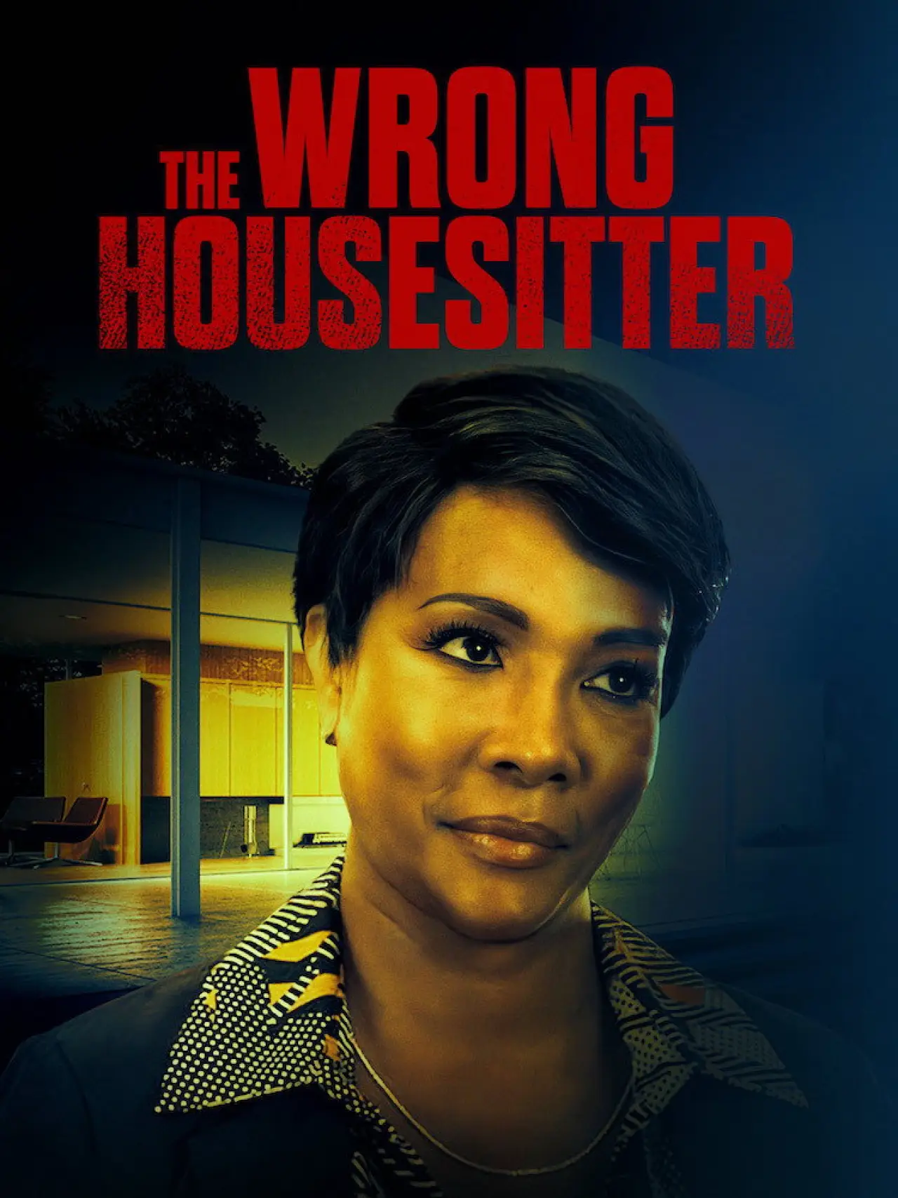 Movie poster "The Wrong House Sitter"