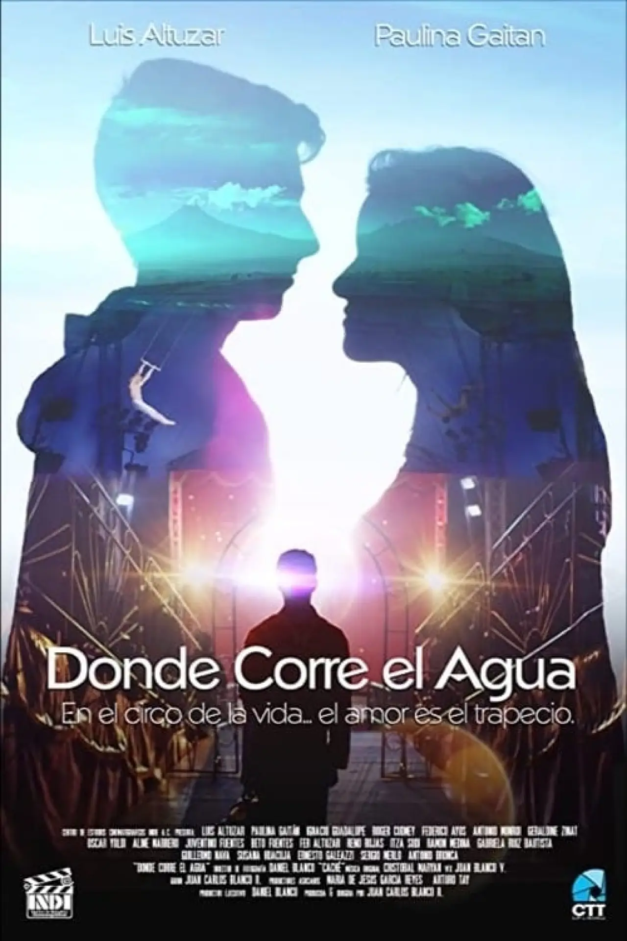 Movie poster "Donde Corre el Agua"