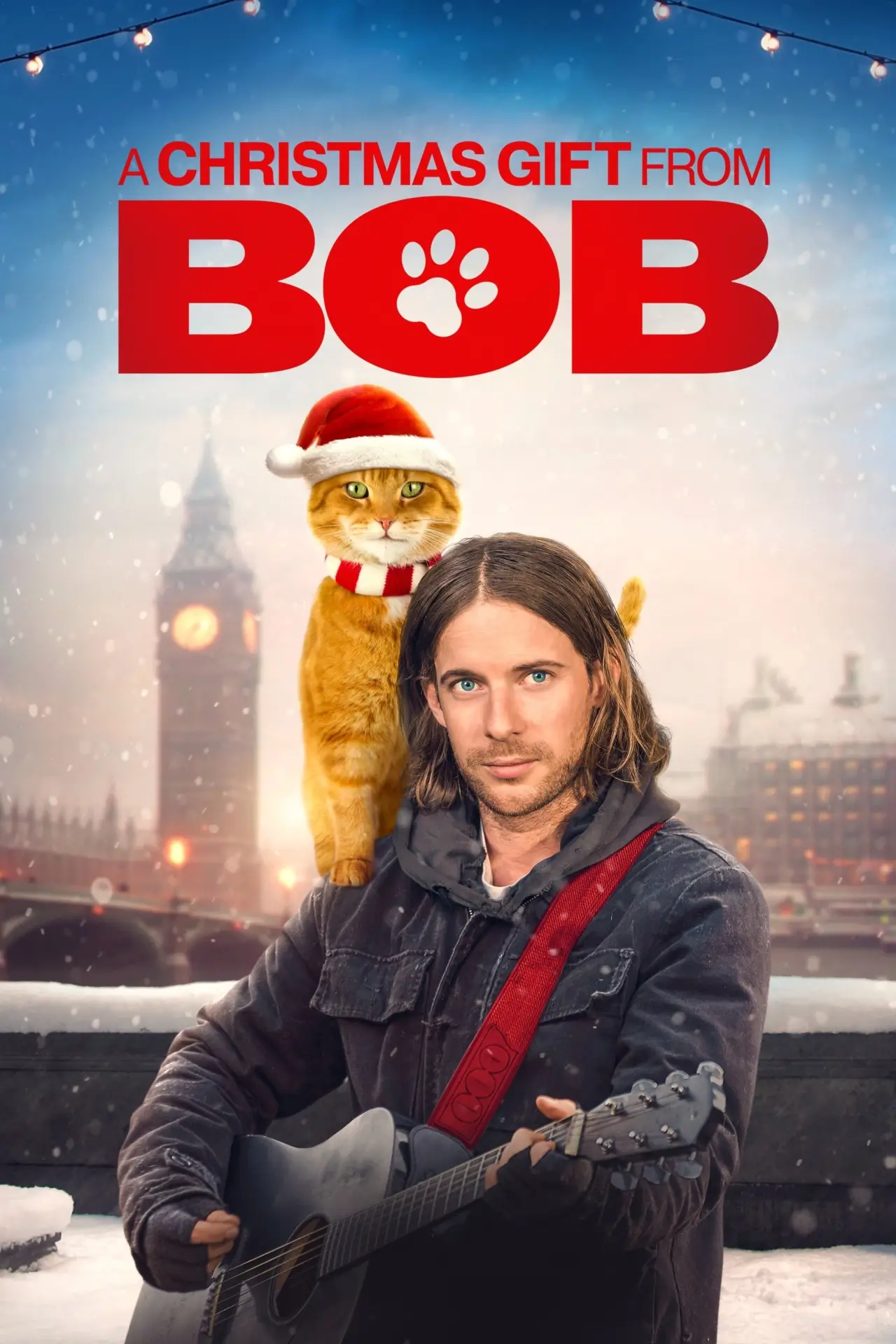 Movie poster "A Christmas Gift from Bob"