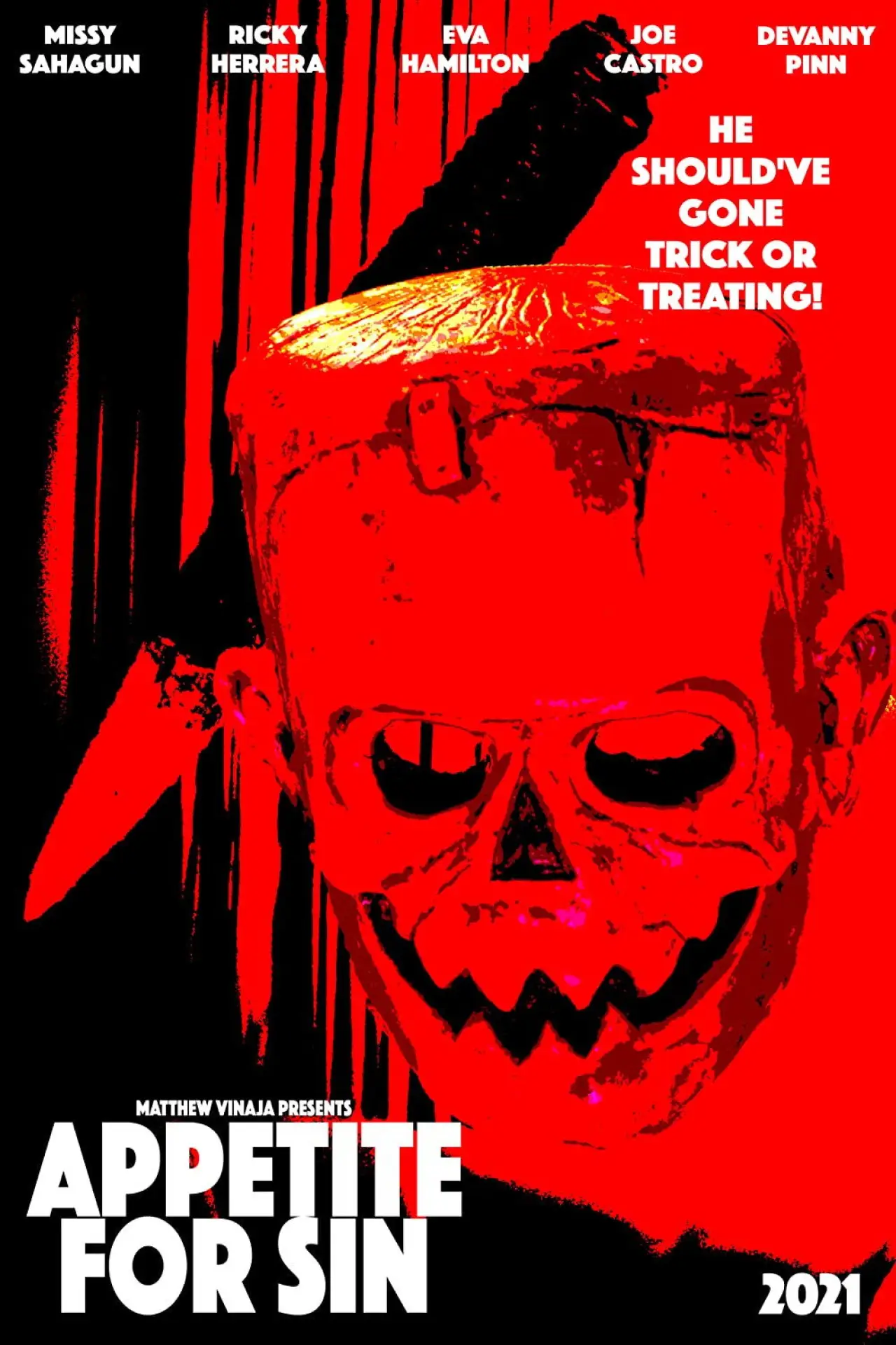 Movie poster "Appetite for Sin"