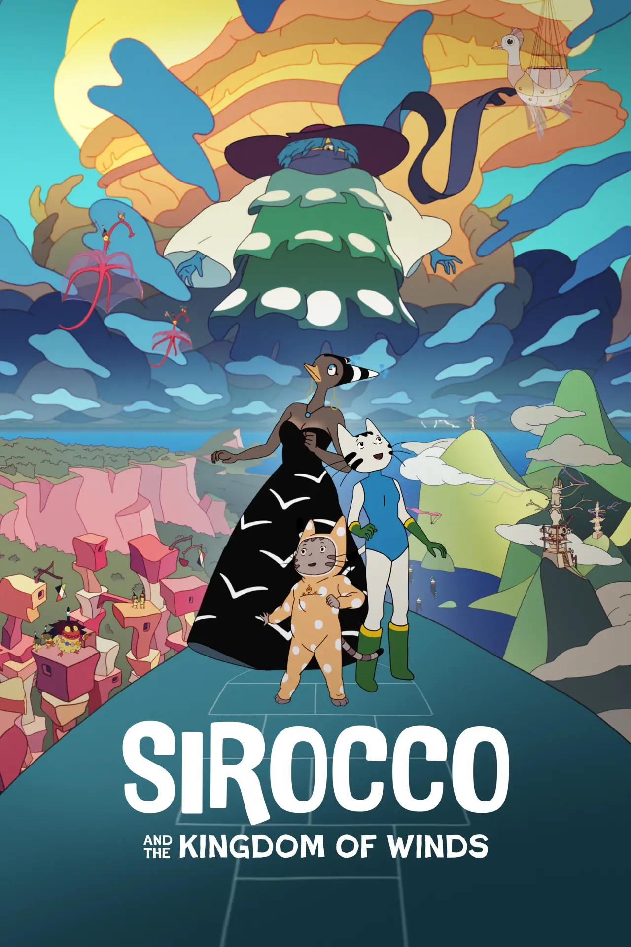 Movie poster "Sirocco and the Kingdom of Winds"