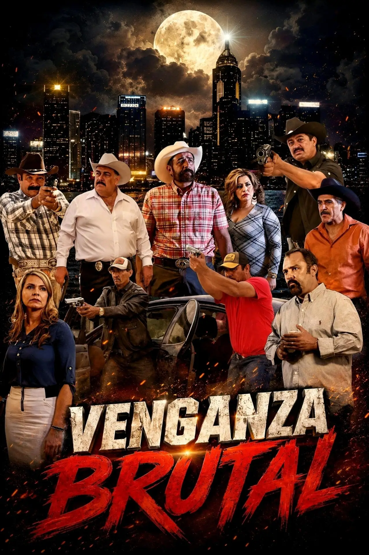 Movie poster "Venganza Brutal"