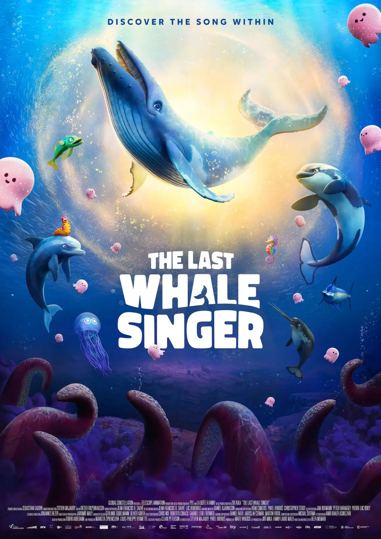 Movie poster "The Last Whale Singer"