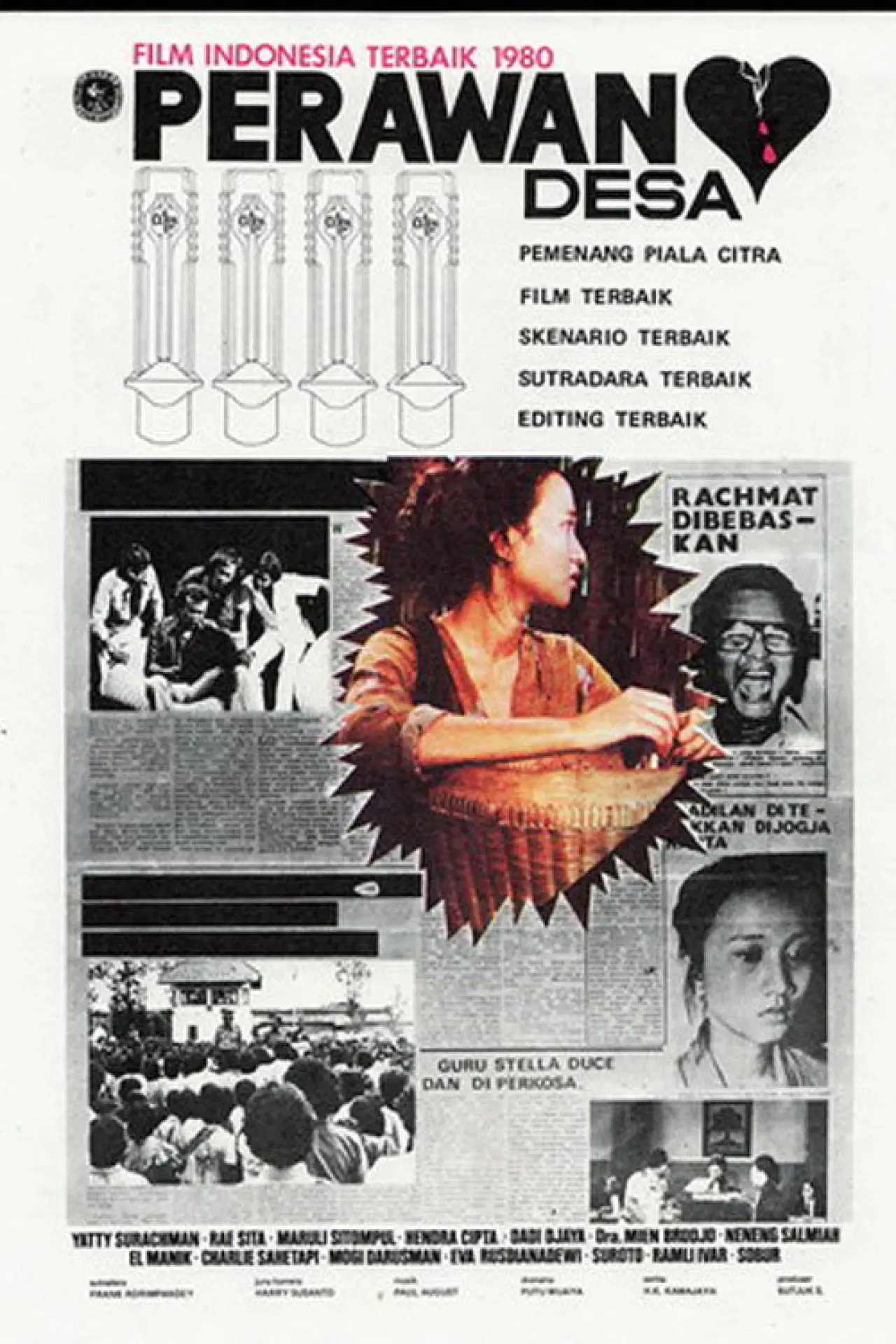 Movie poster "The Village Virgin"