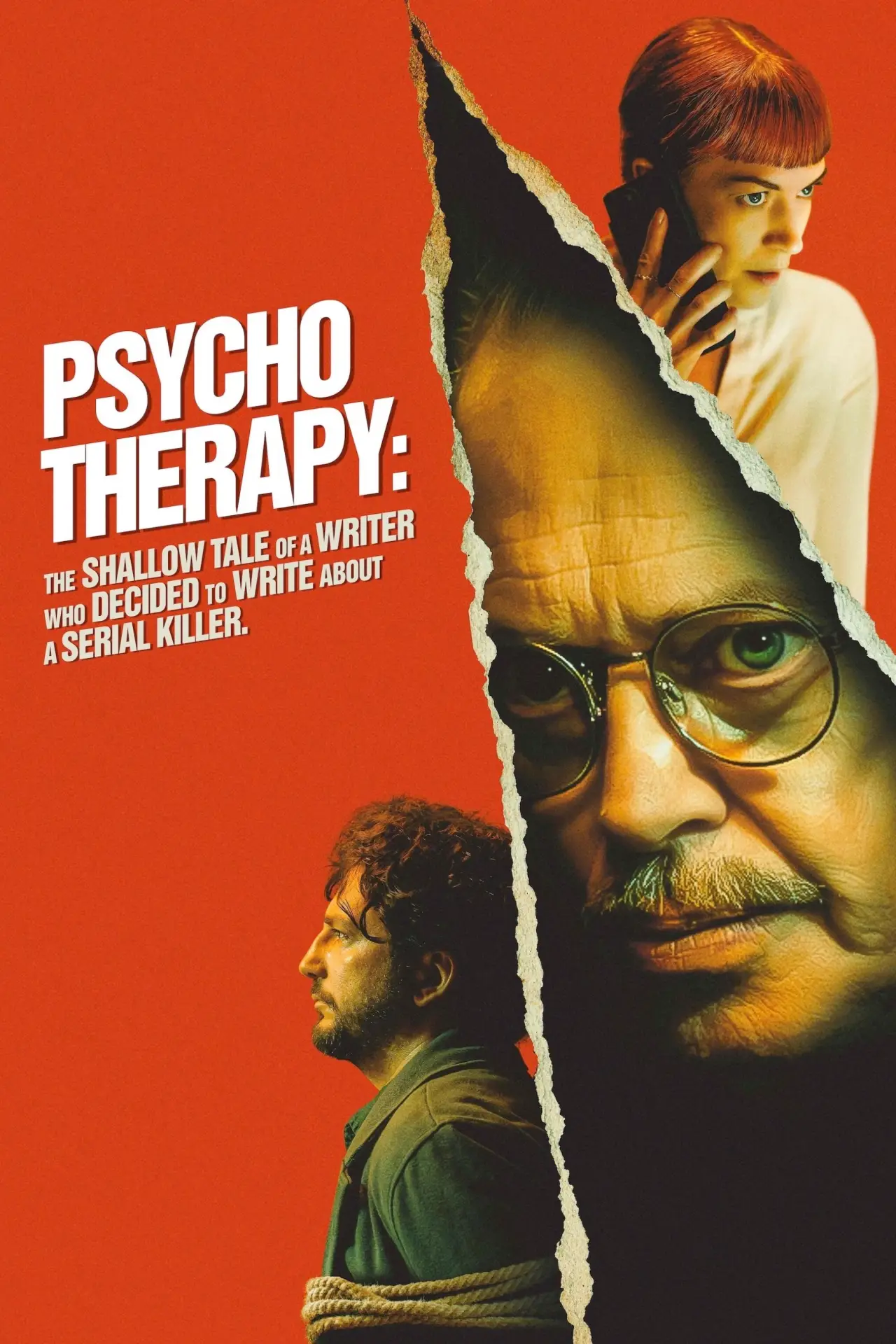 Movie poster "Psycho Therapy: The Shallow Tale of a Writer Who Decided to Write About a Serial Killer"