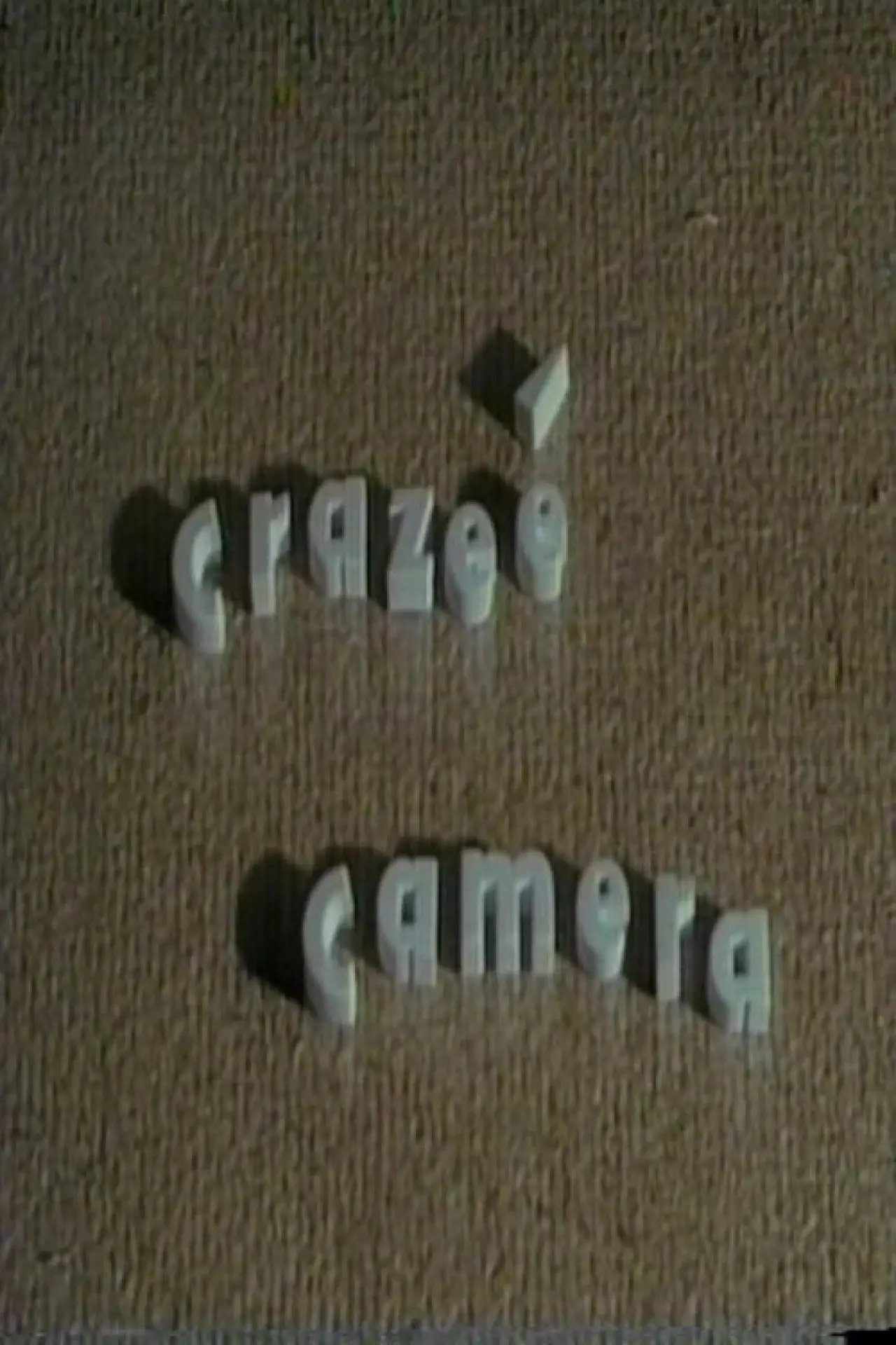 Movie poster "Crazeé Camera"
