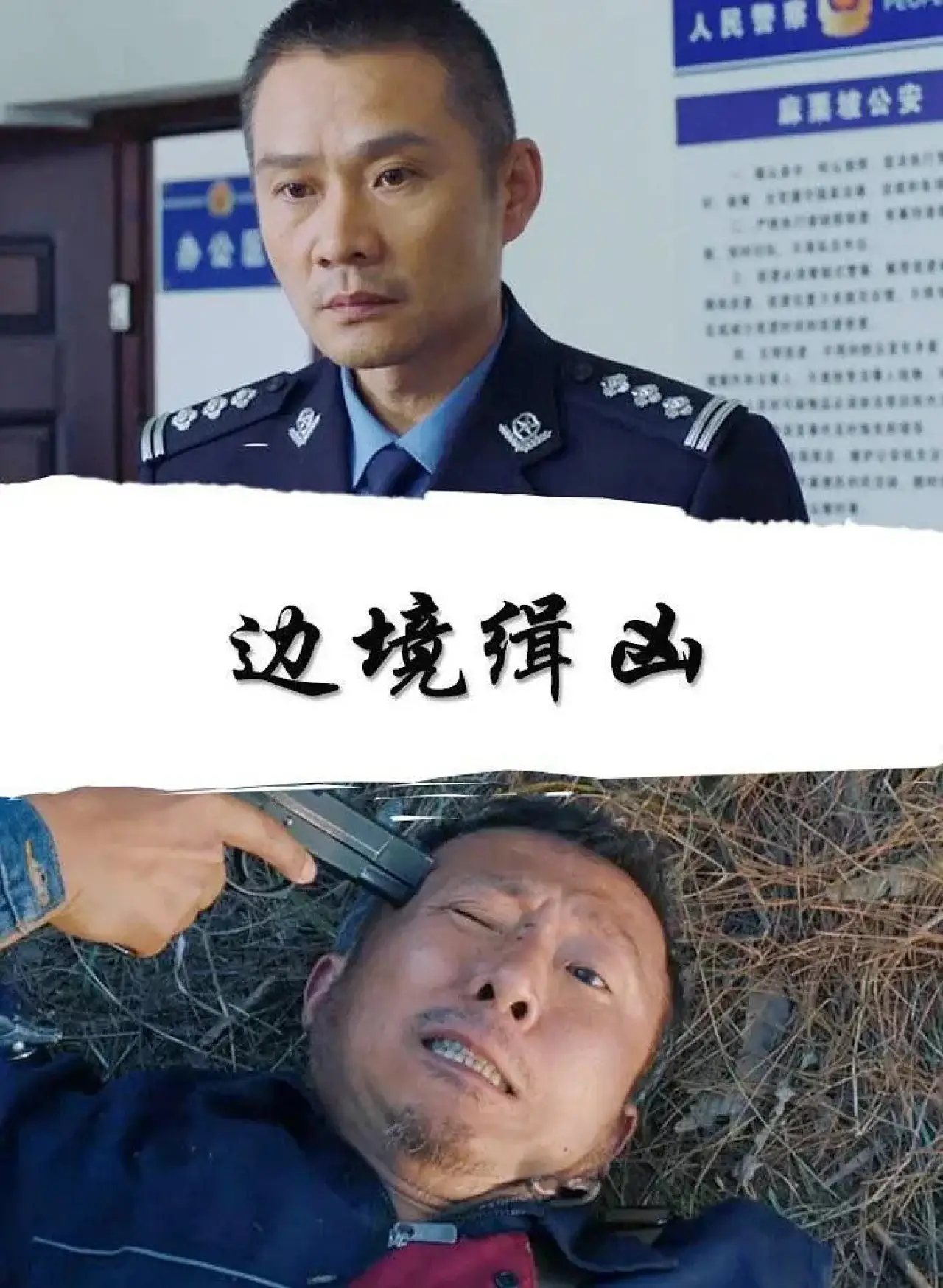 Movie poster "Border Pursuit"