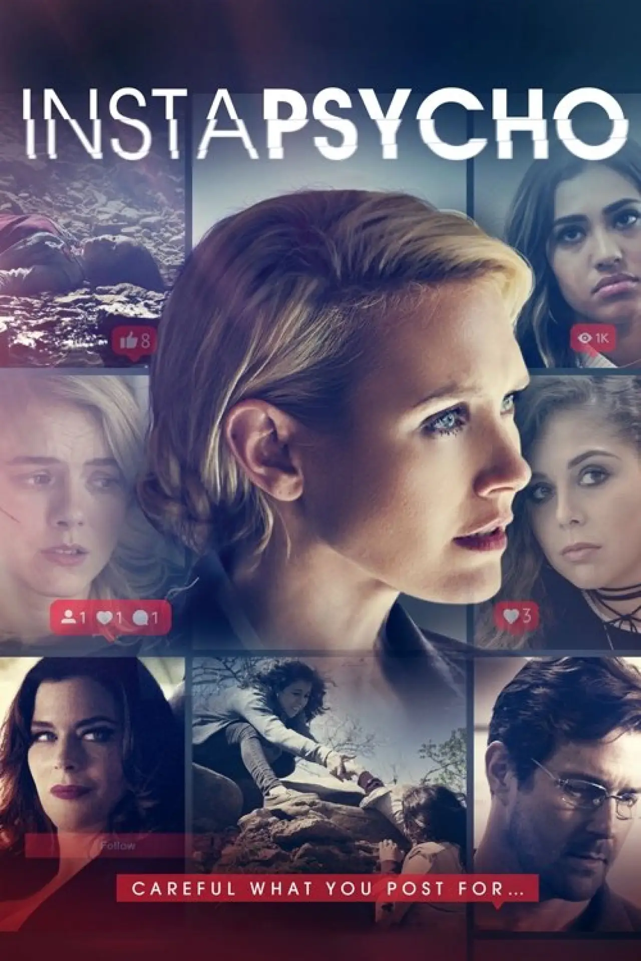 Movie poster "InstaPsycho"