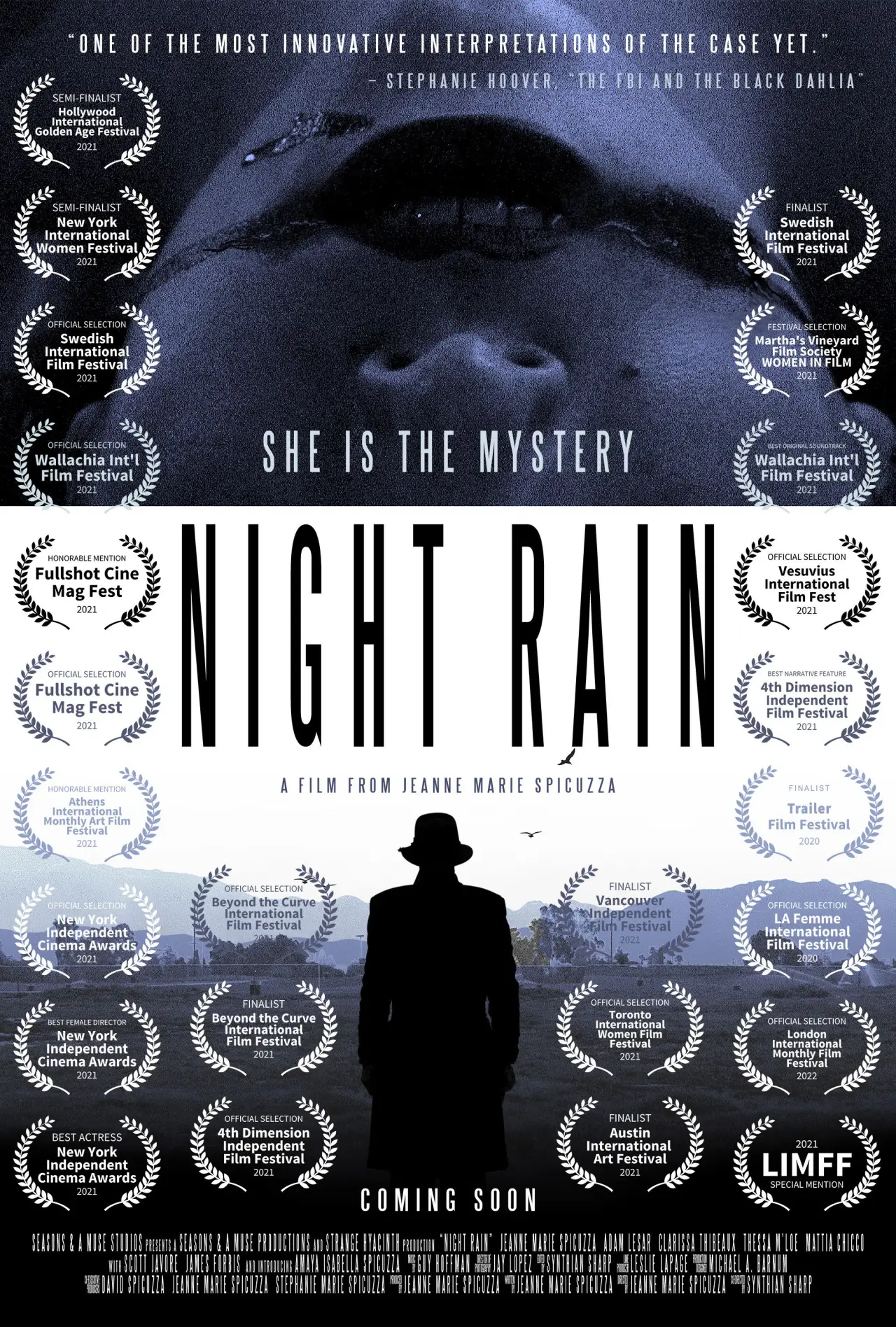 Movie poster "Night Rain"
