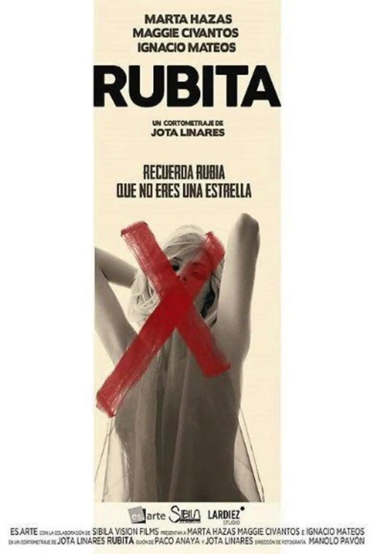 Movie poster "Rubita"