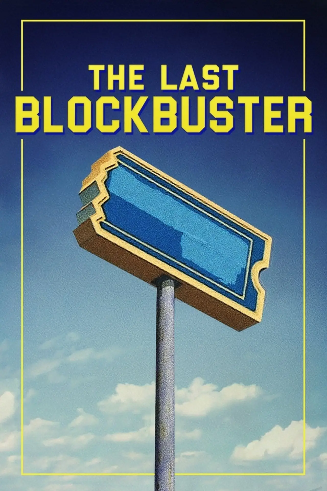 Movie poster "The Last Blockbuster"