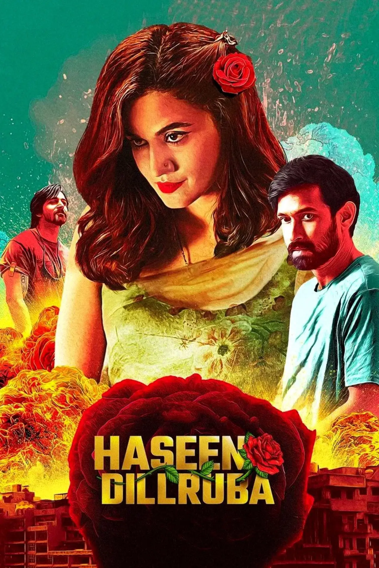 Movie poster "Haseen Dillruba"