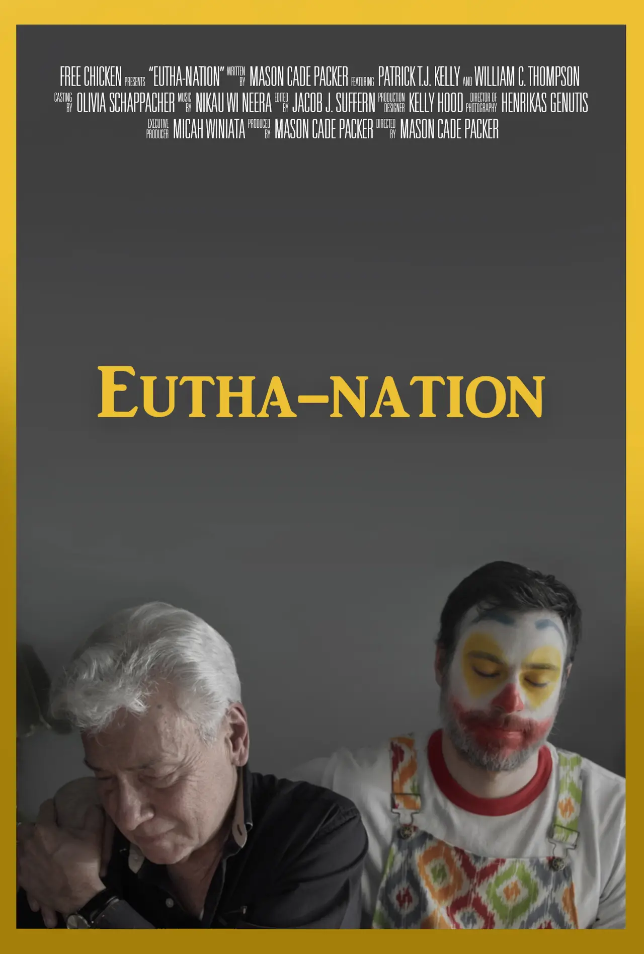 Movie poster "Eutha-nation"