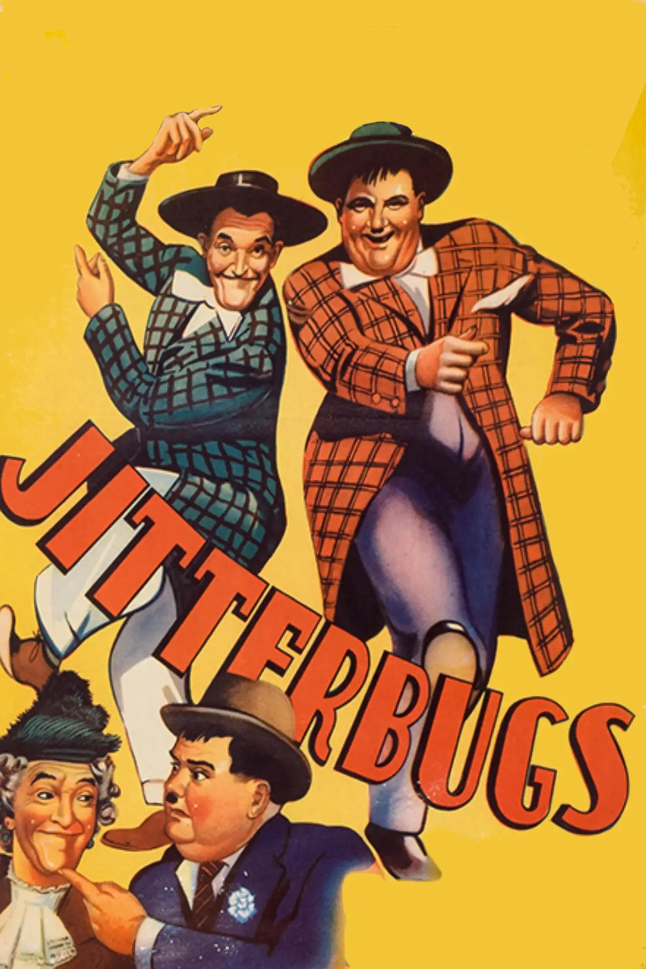 Movie poster "Jitterbugs"
