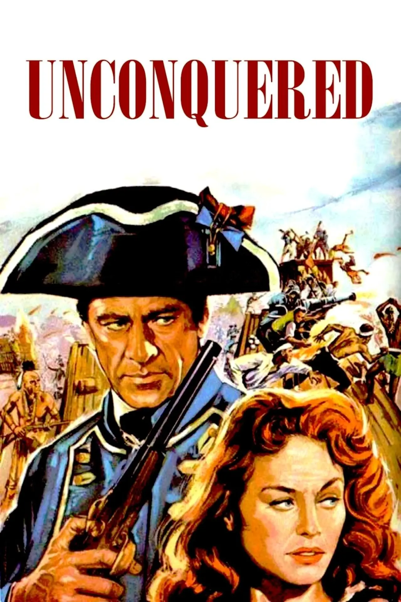 Movie poster "Unconquered"