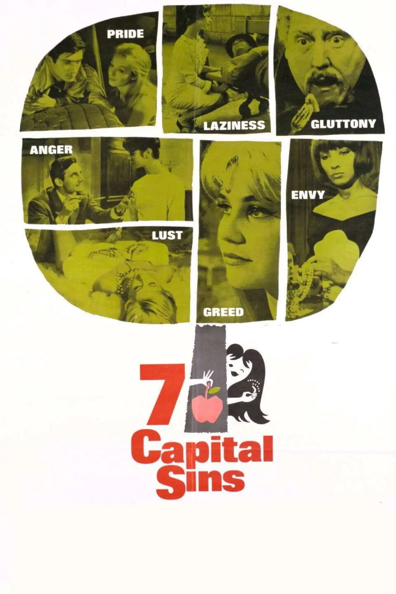 Movie poster "The Seven Deadly Sins"